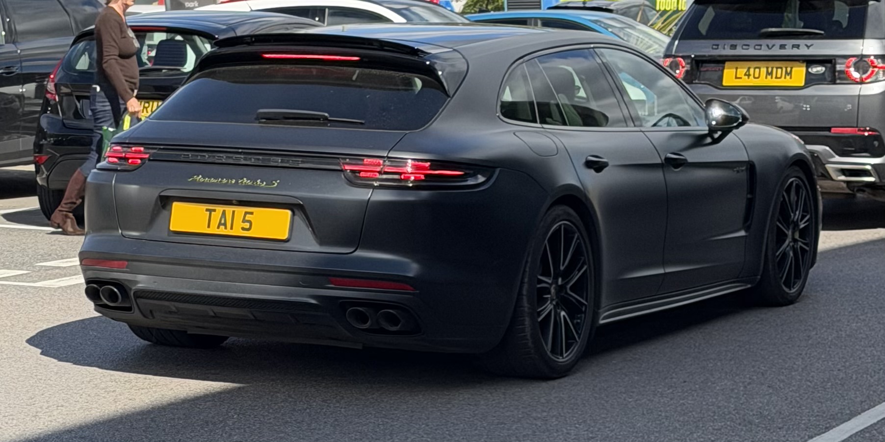 TAI 5 spotted on Porsche Panamera Turbo S