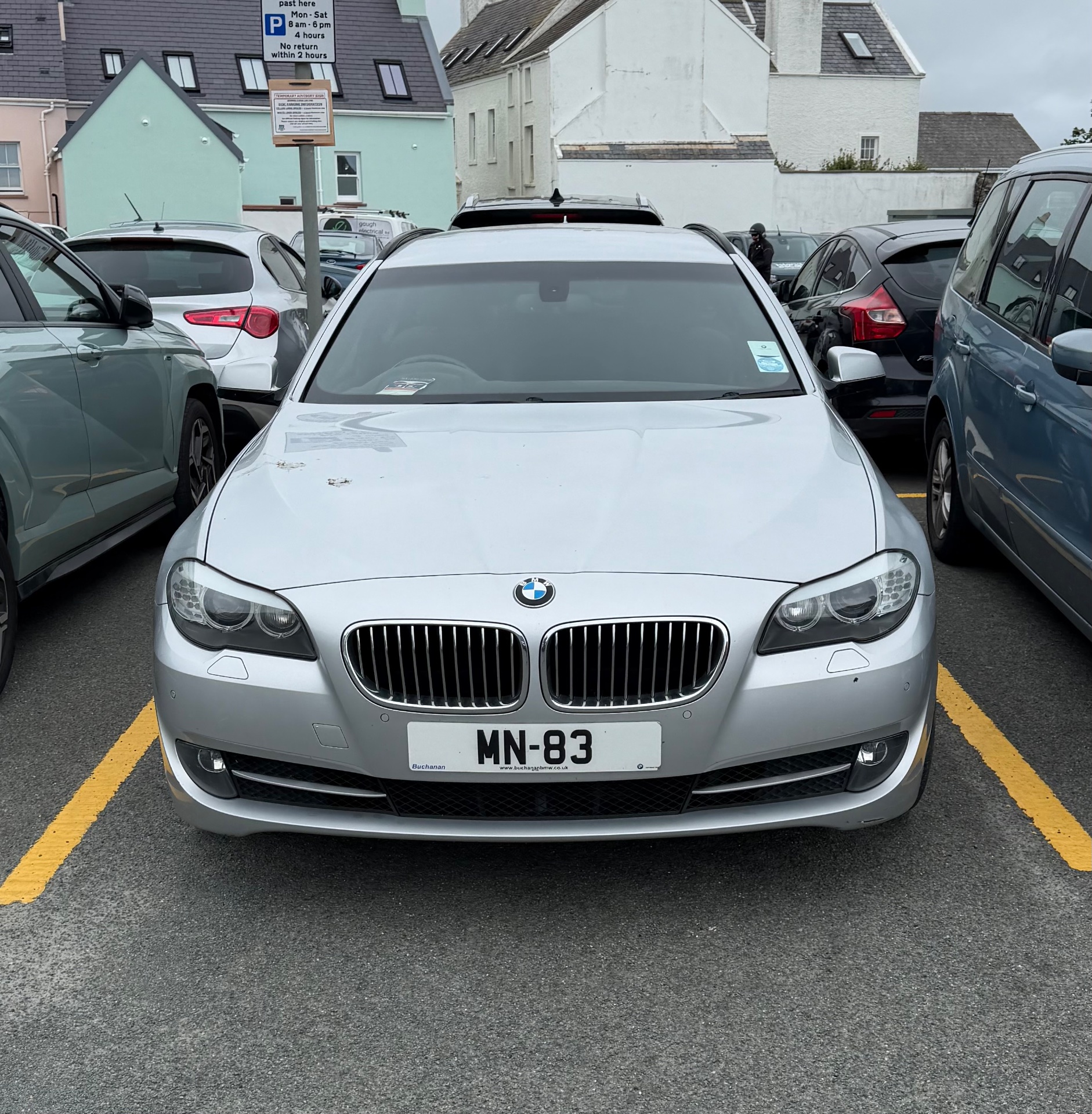 MN 83 Isle of Man number plate photographed in Castletown