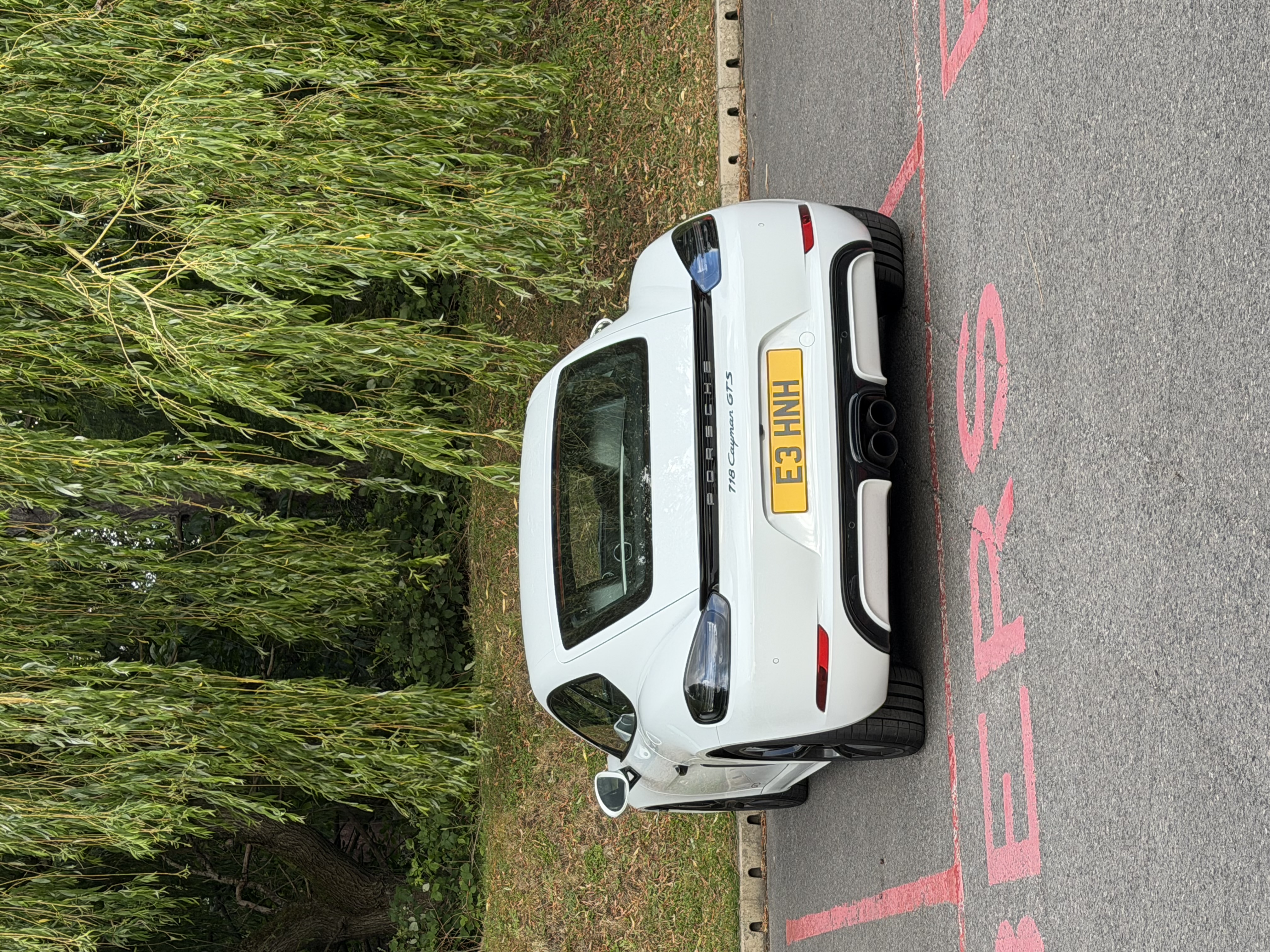 E3 HNH spotted on Porsche 718 Cayman