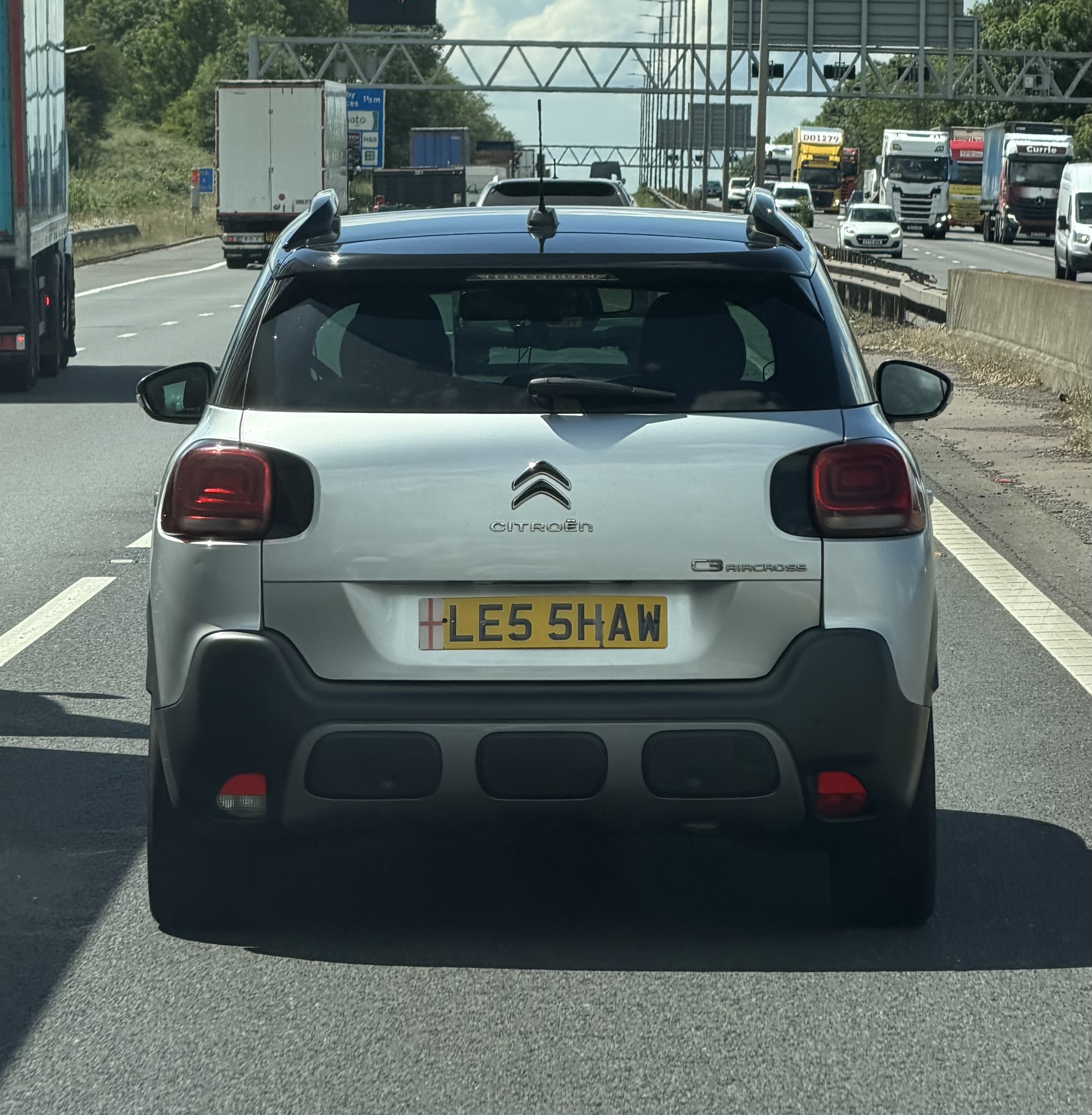LE55 HAW spotted on Citroen C3