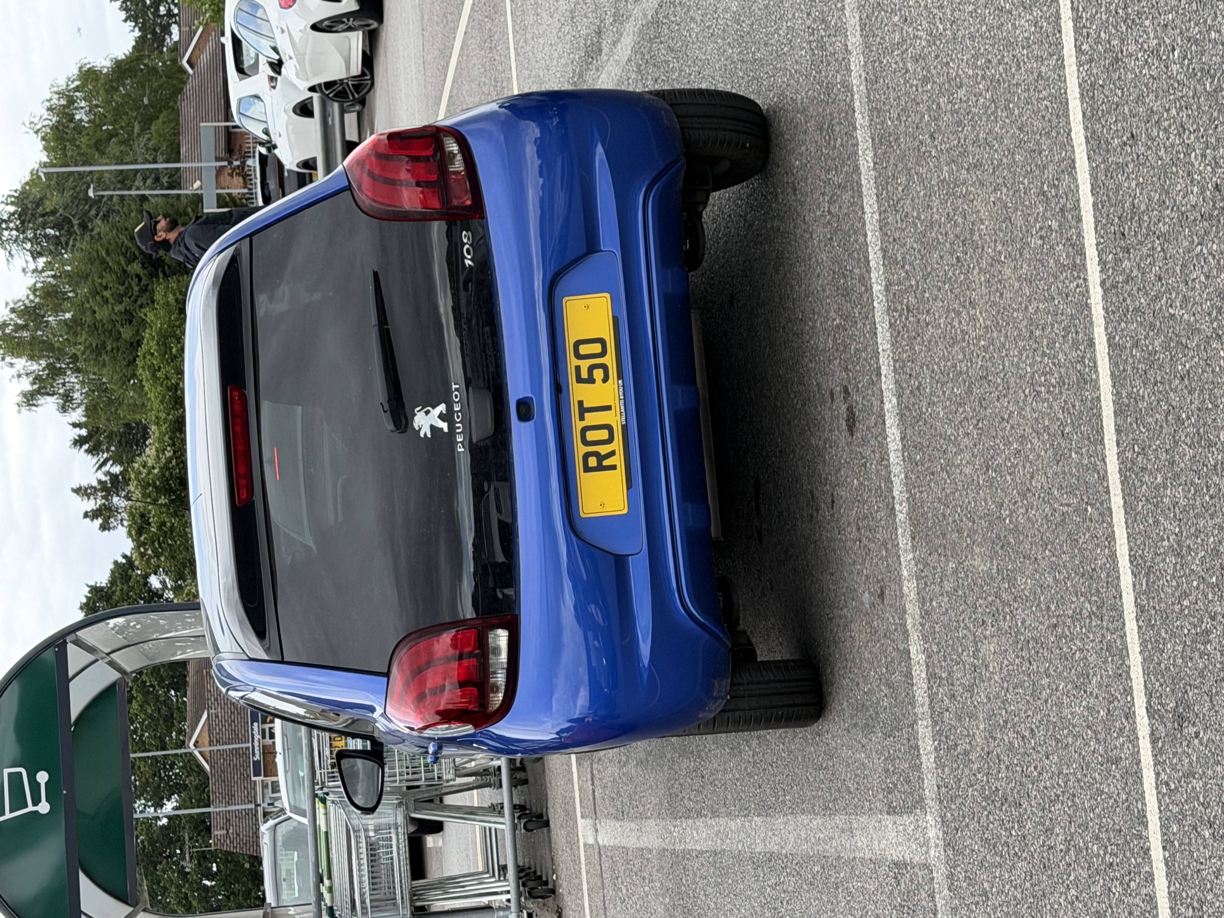 ROT 50 spotted on Peugeot 108