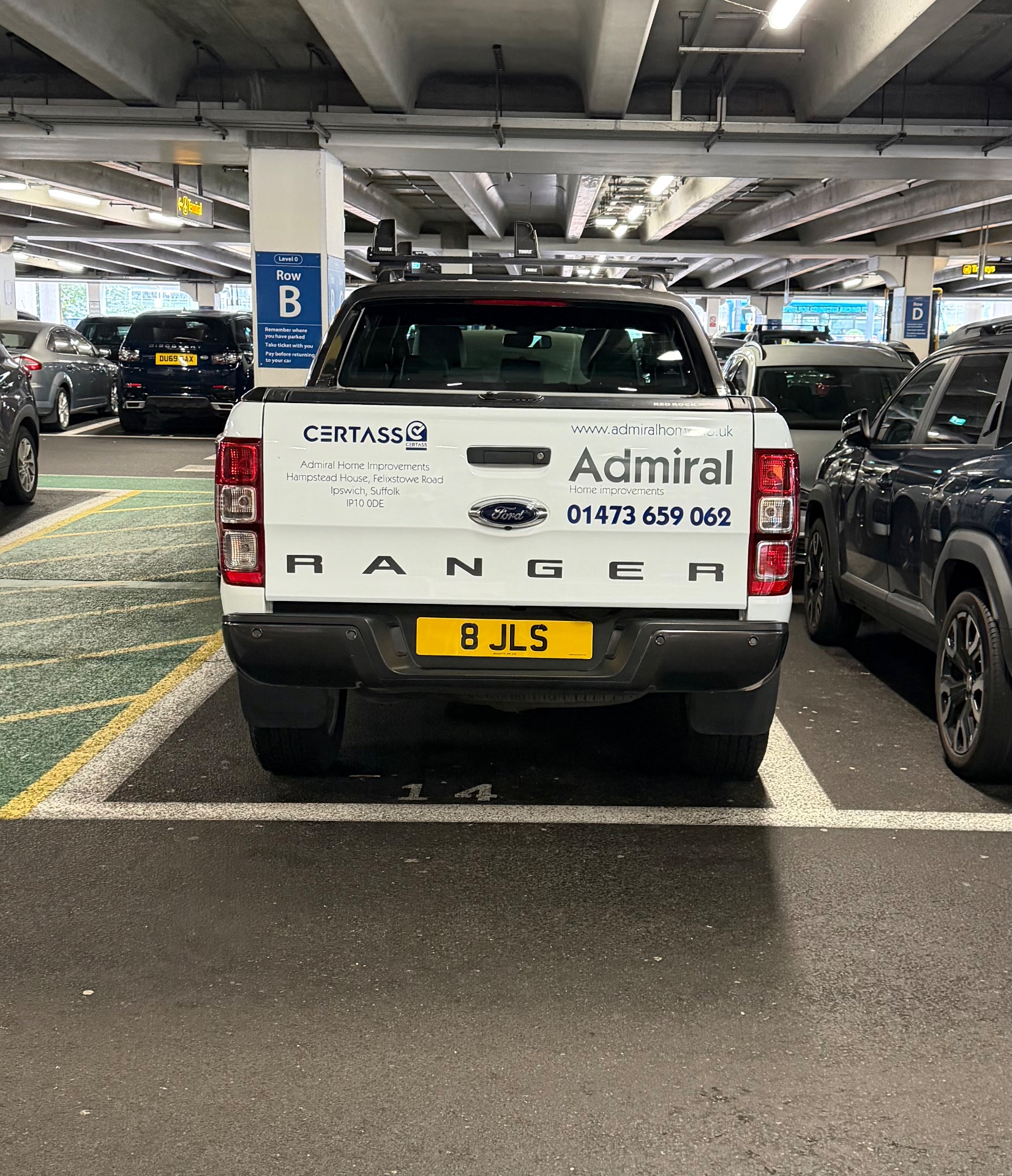 8 JLS spotted on Ford Ranger