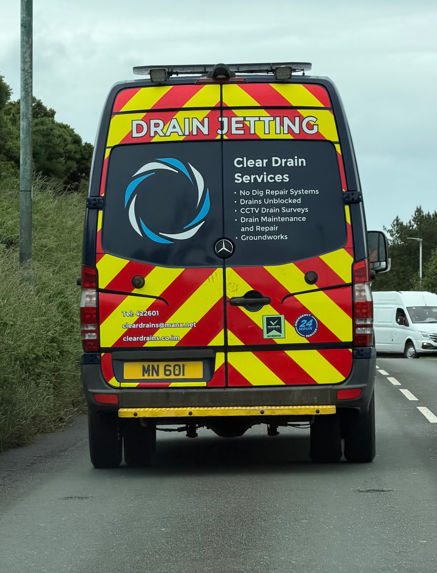 MN 601 spotted on the Isle of Man