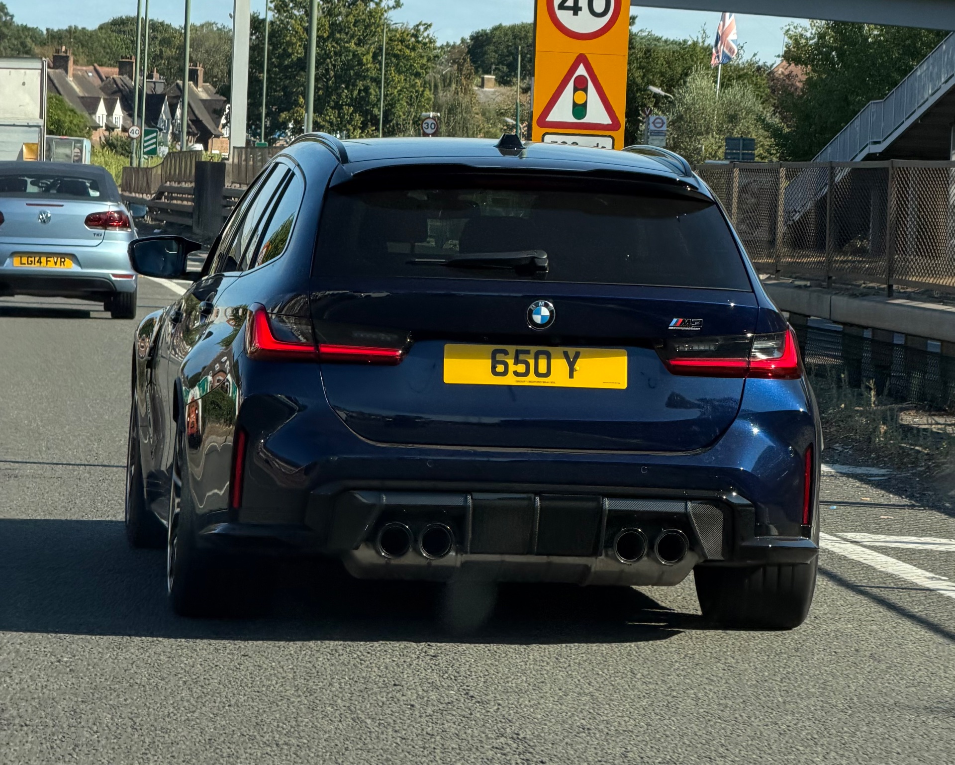 650 Y spotted on BMW M3 Competition