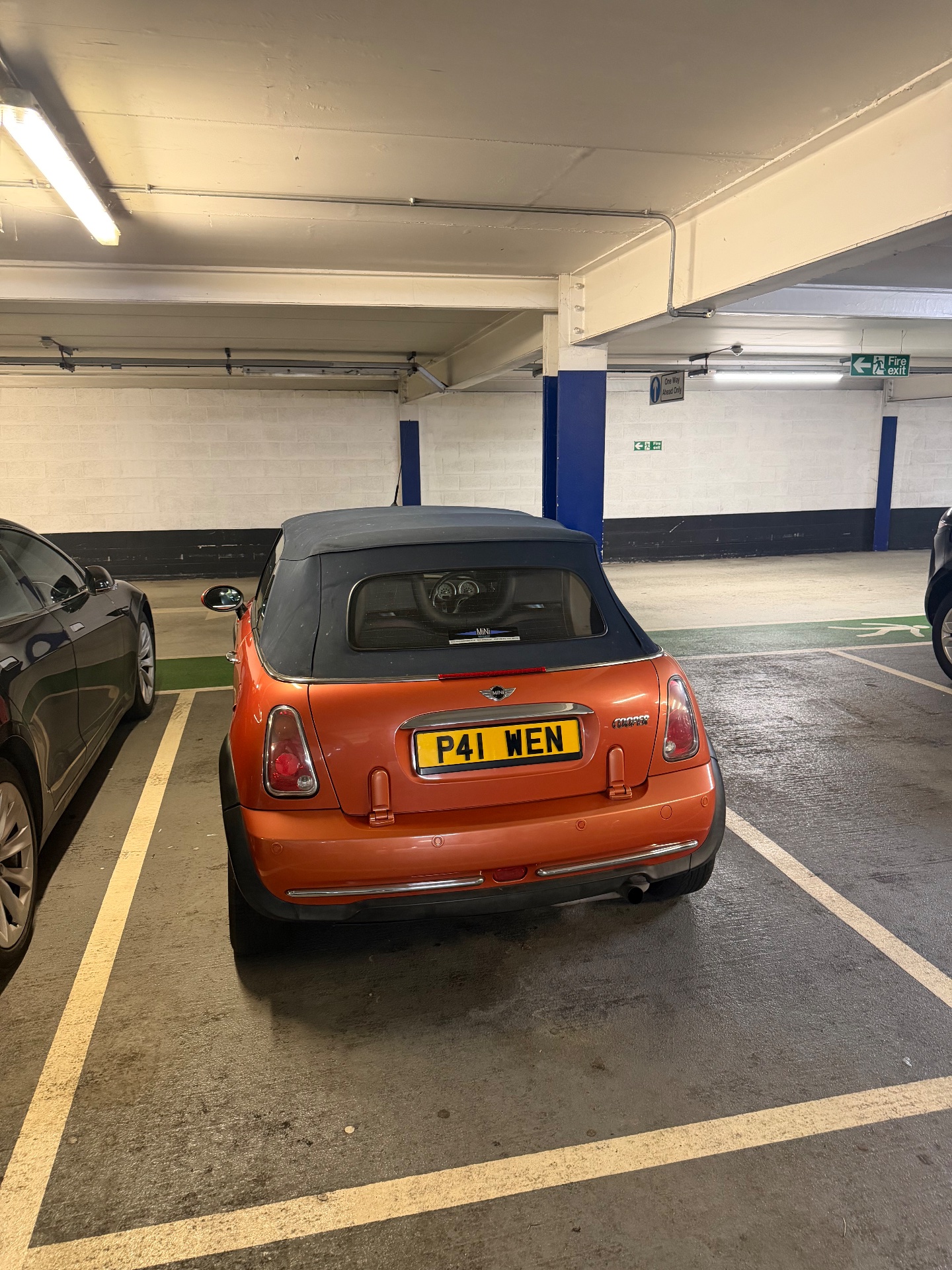 P41 WEN spotted on Mini Cooper