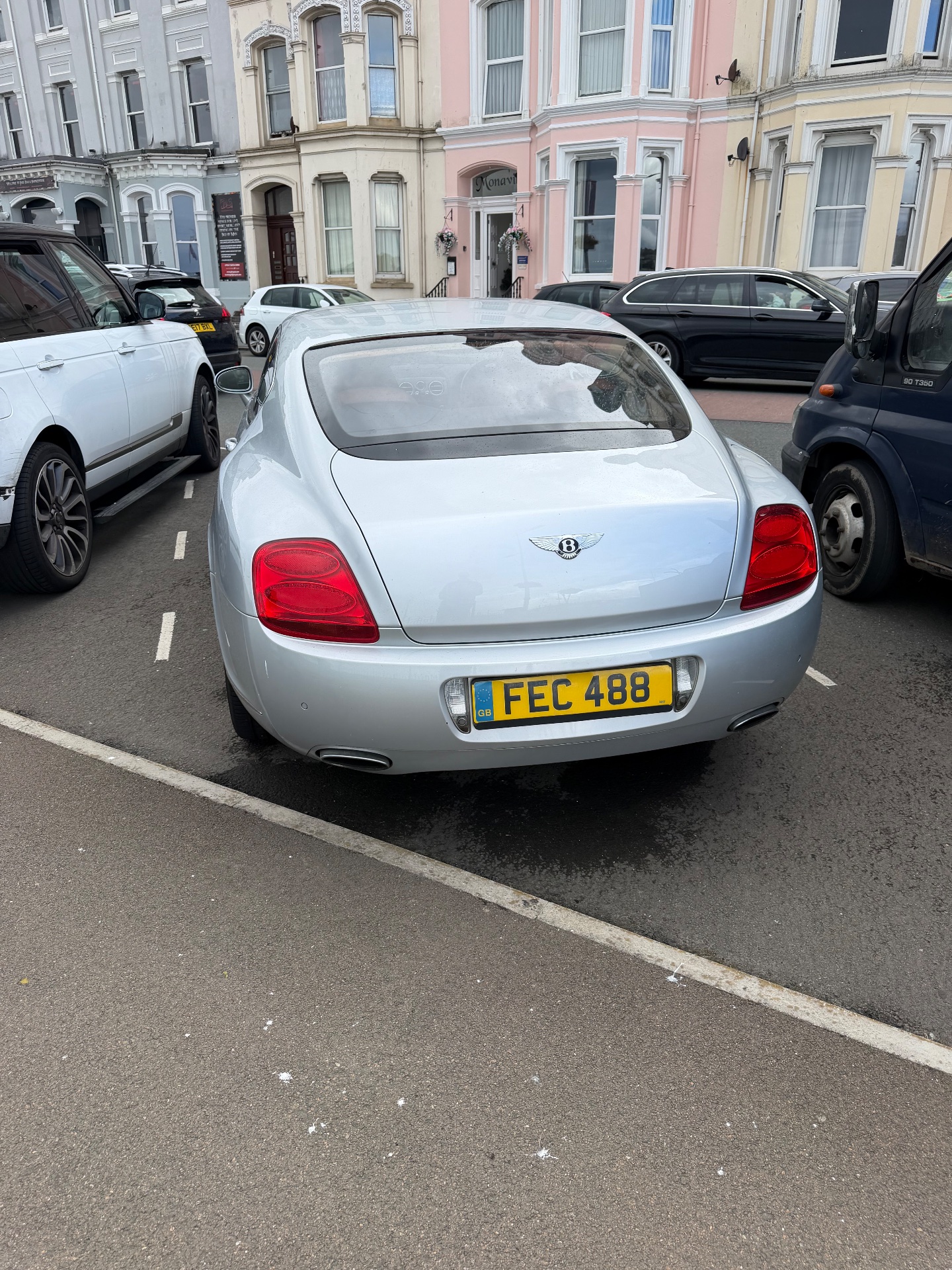 FEC 488 spotted on Bentley Continental