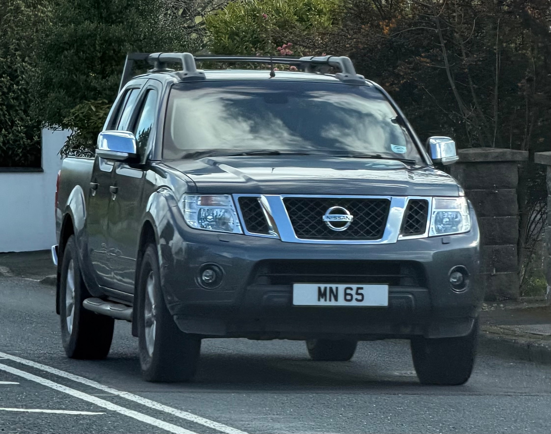 MN 65 Isle of Man number plate photographed in Douglas