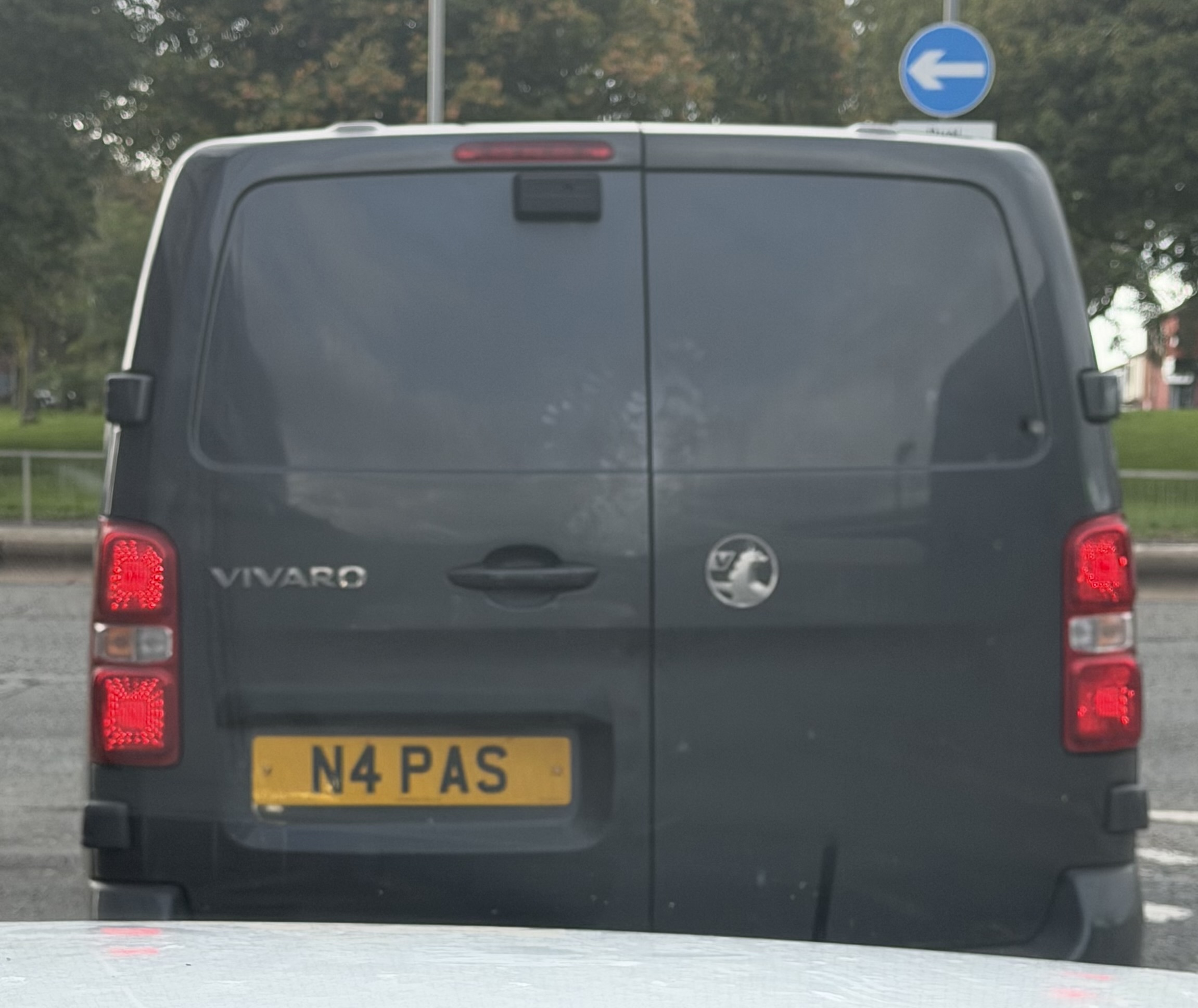 N4 PAS spotted on Vauxhall Vivaro