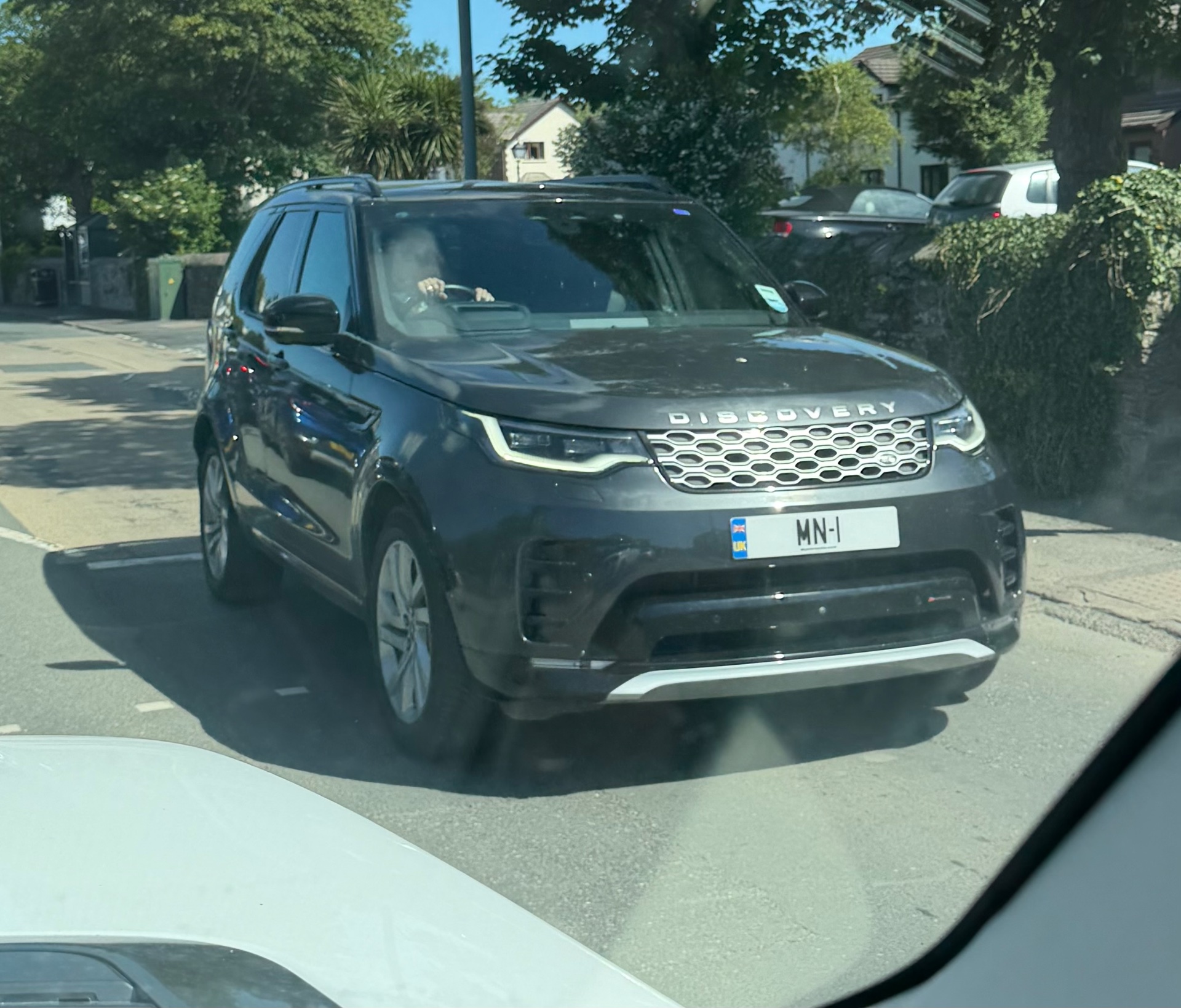 MN 1 Isle of Man number plate photographed in Onchan