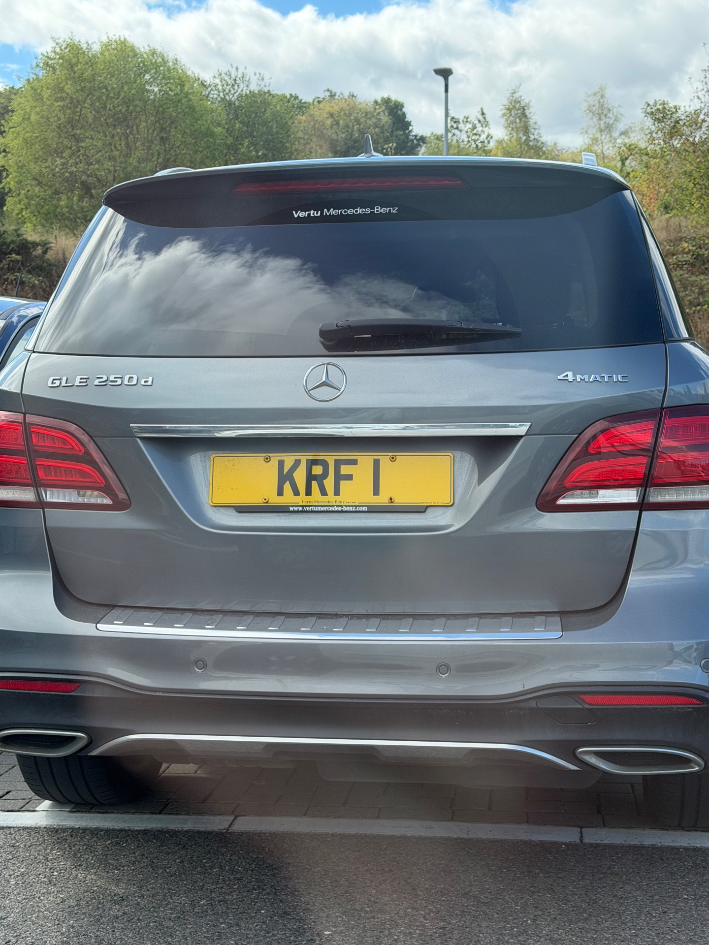 KRF 1 spotted on Mercedes-Benz GLE