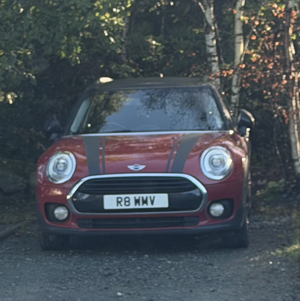 R8 WMV spotted on Mini Cooper