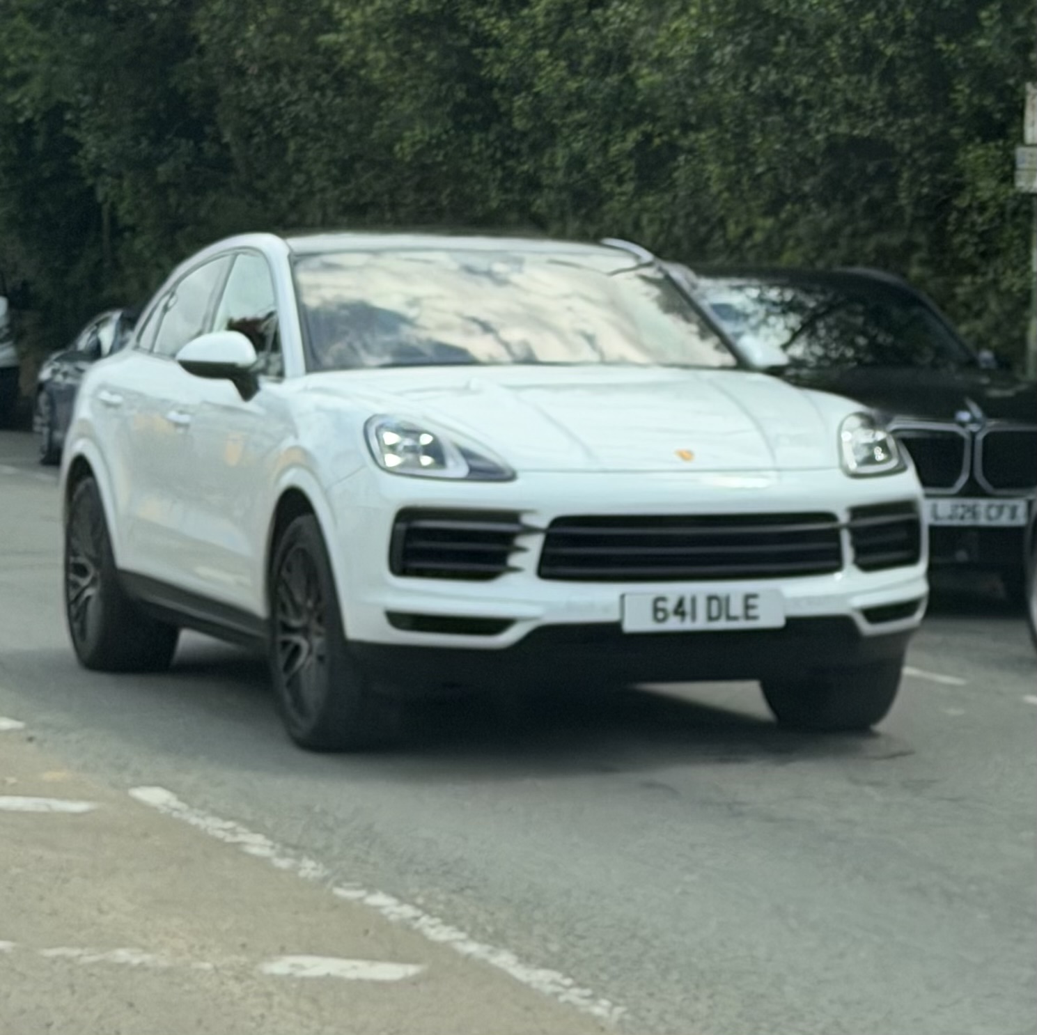 641 DLE spotted on Porsche Macan