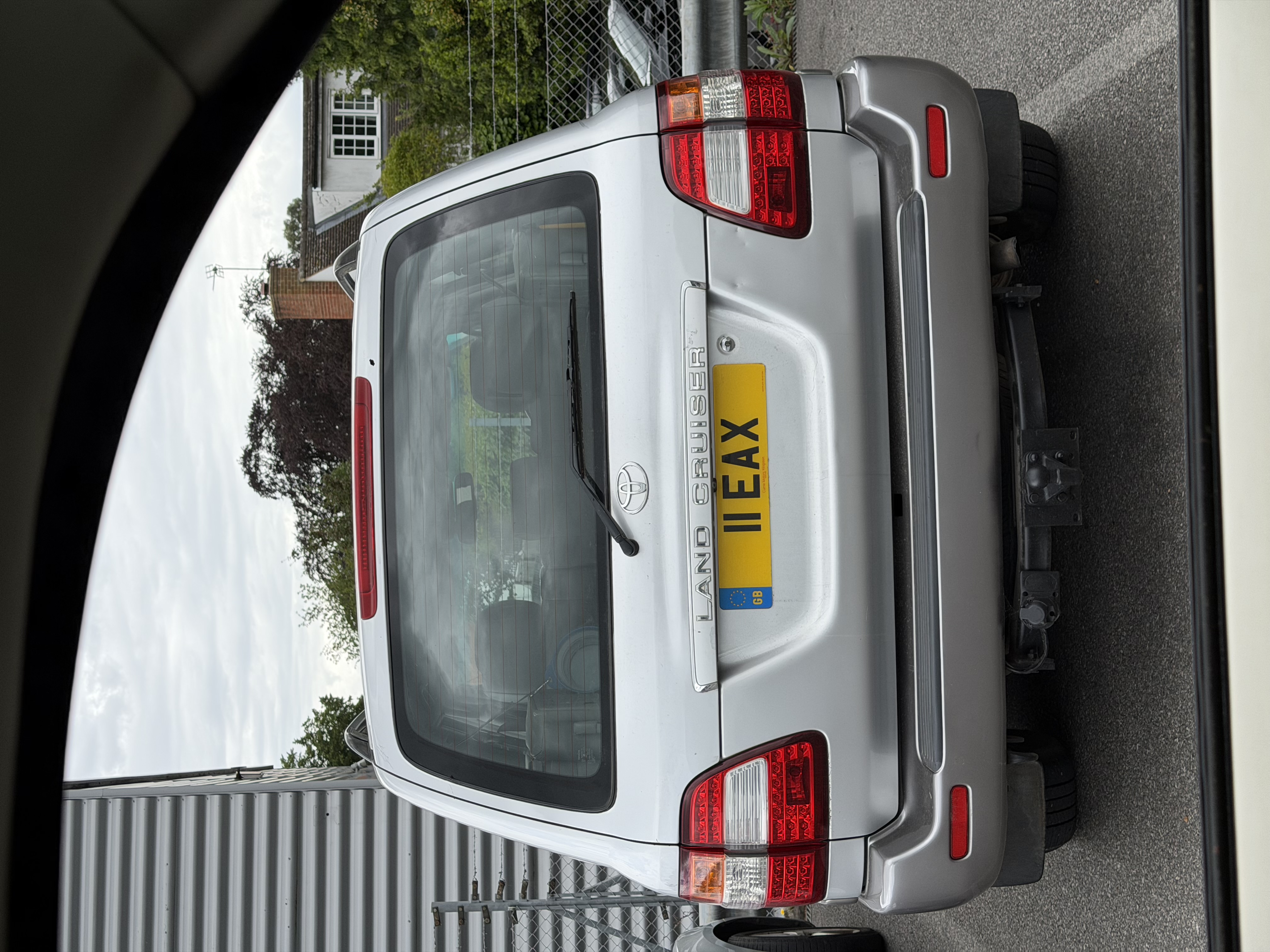 11 EAX spotted on Toyota Land Cruiser