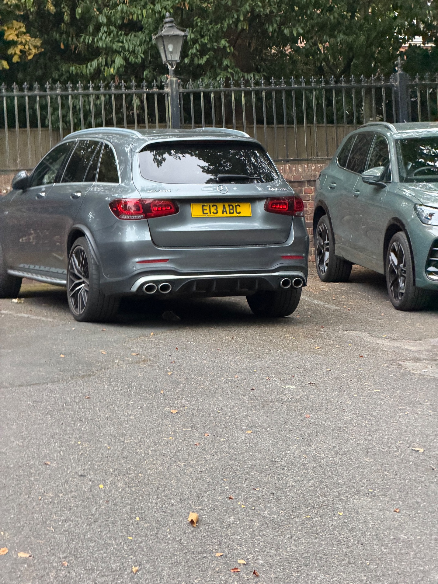 E13 ABC spotted on Mercedes-Benz GLC AMG Line