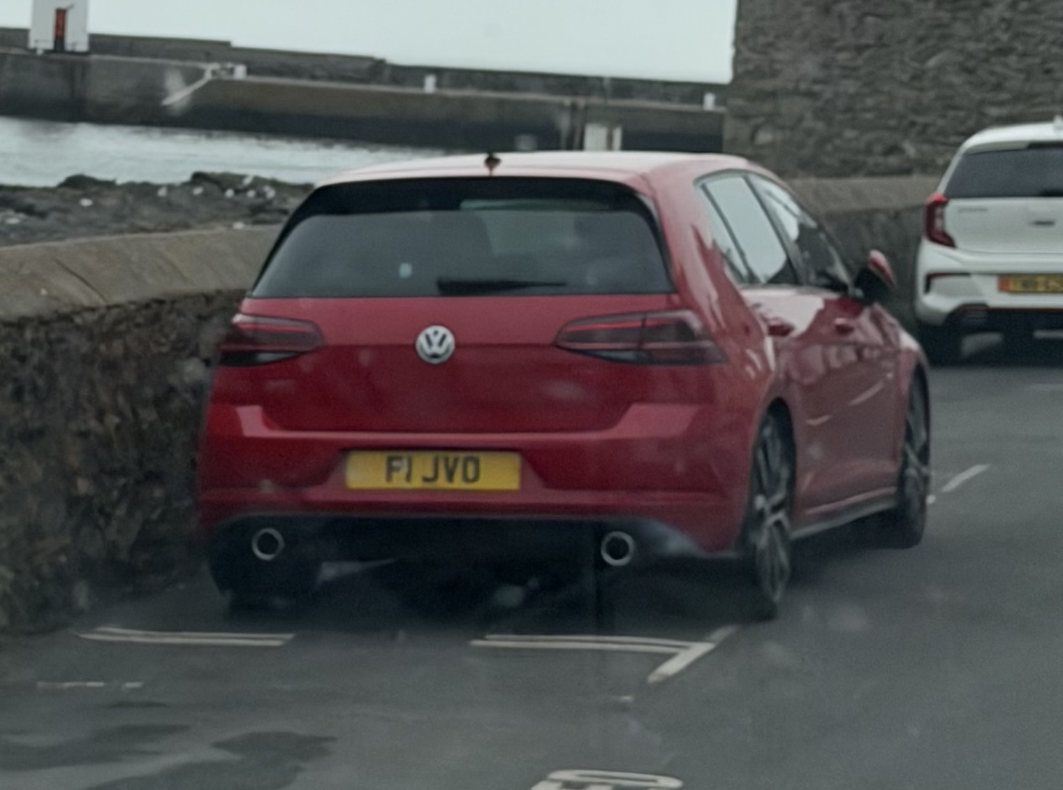 F1 JVO spotted on Volkswagen Golf