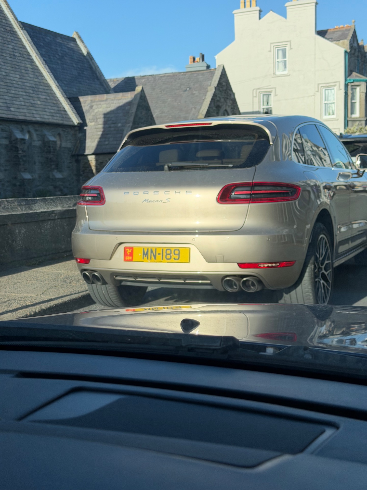 MN 189 spotted on the Isle of Man