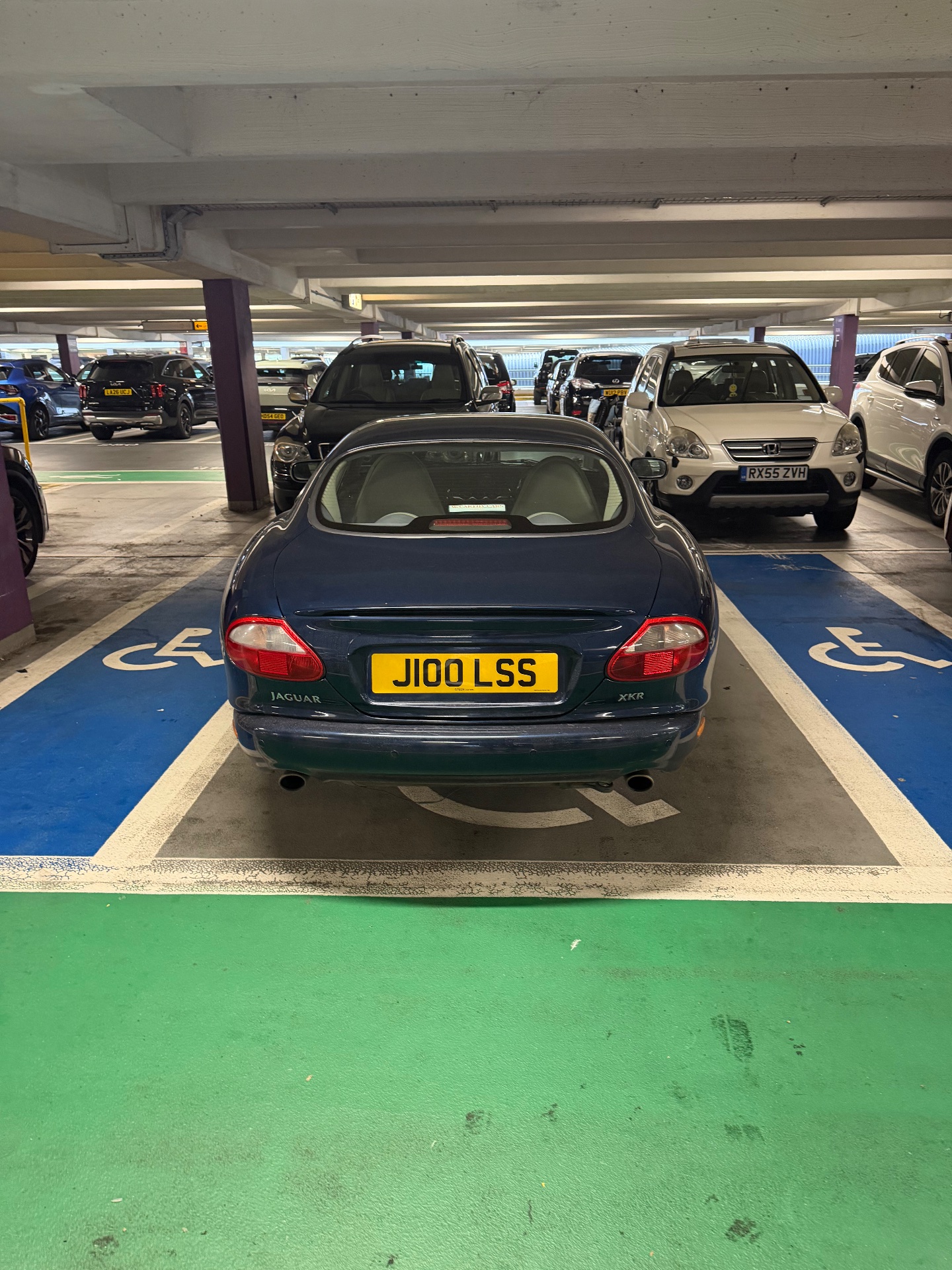 J100 LSS spotted on Jaguar XKR