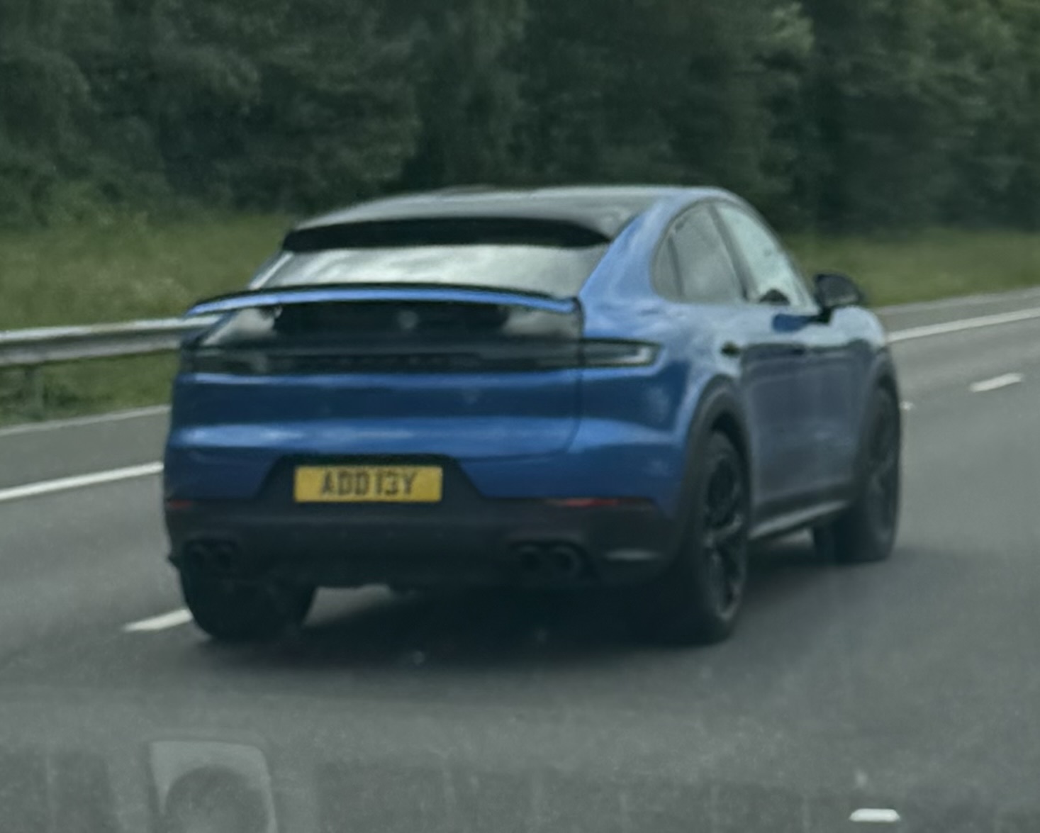 ADD 13Y spotted on Porsche Cayenne