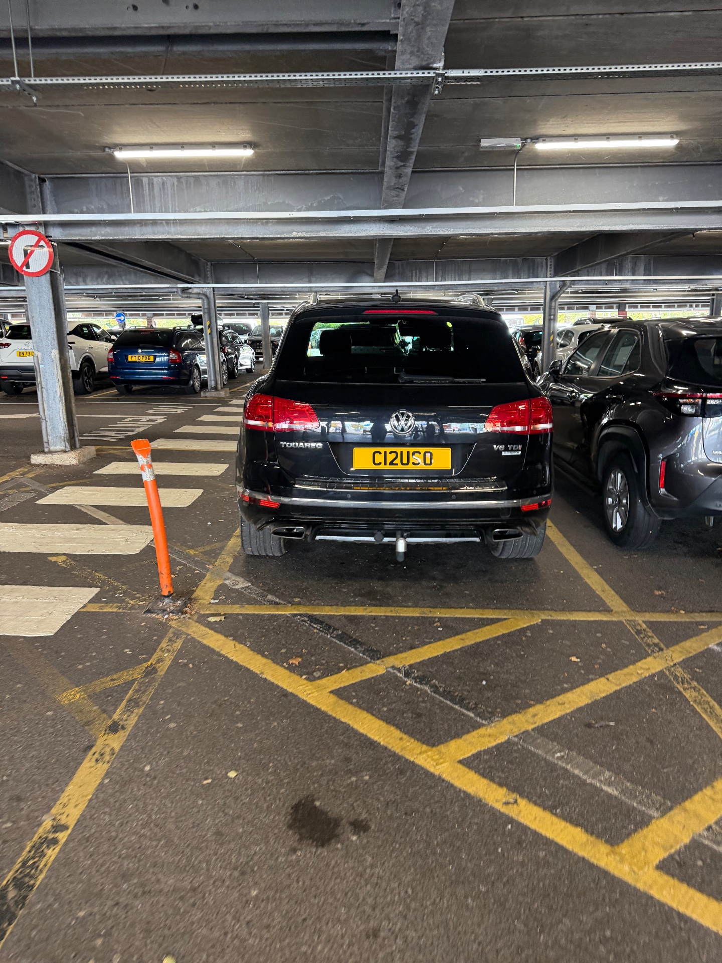C12 USO spotted on Volkswagen Touareg