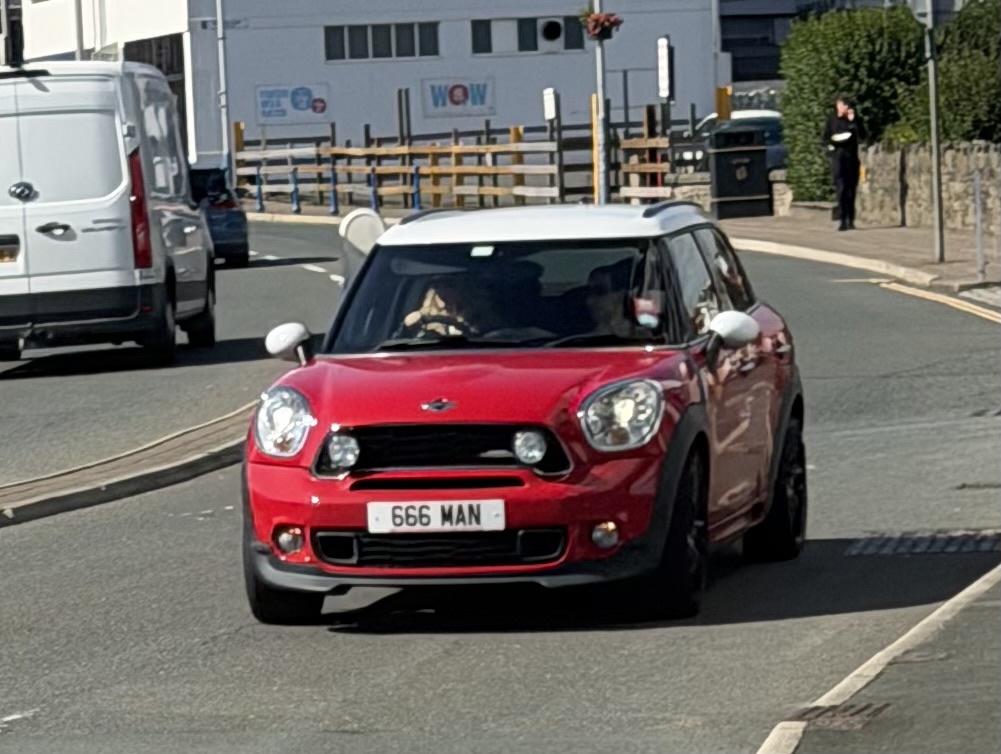 666 MAN spotted in Douglas