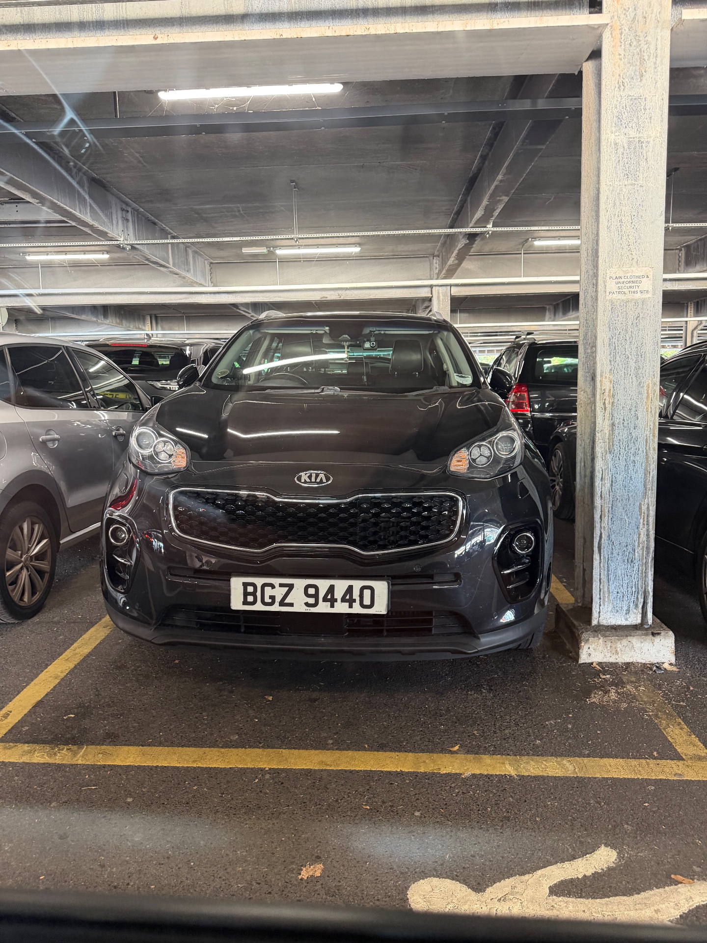 BGZ 9440 spotted on Kia Sportage