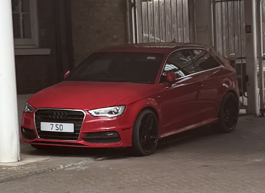 7 SO spotted on Audi A3