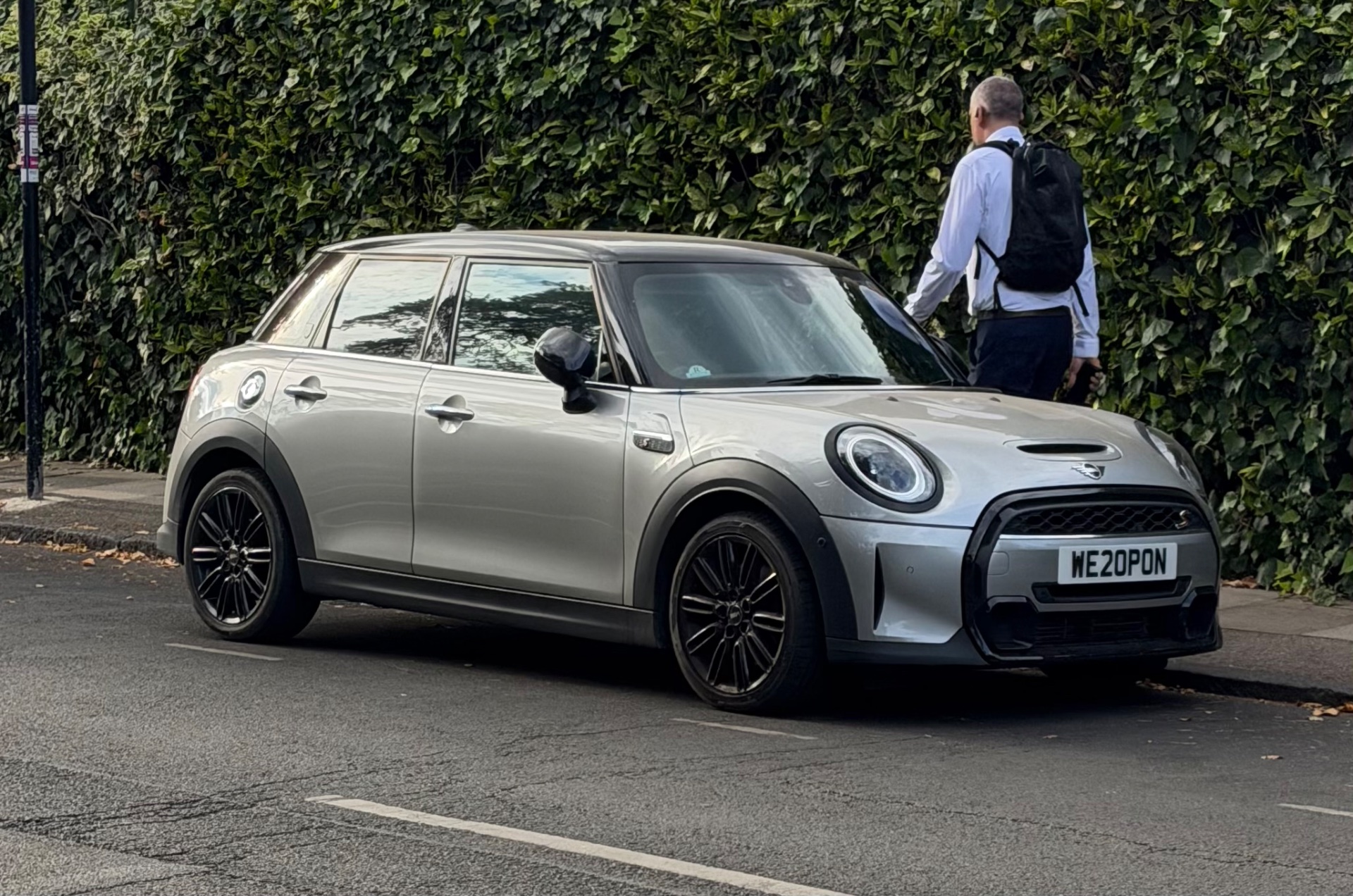 WE20 PON spotted on Mini Cooper S