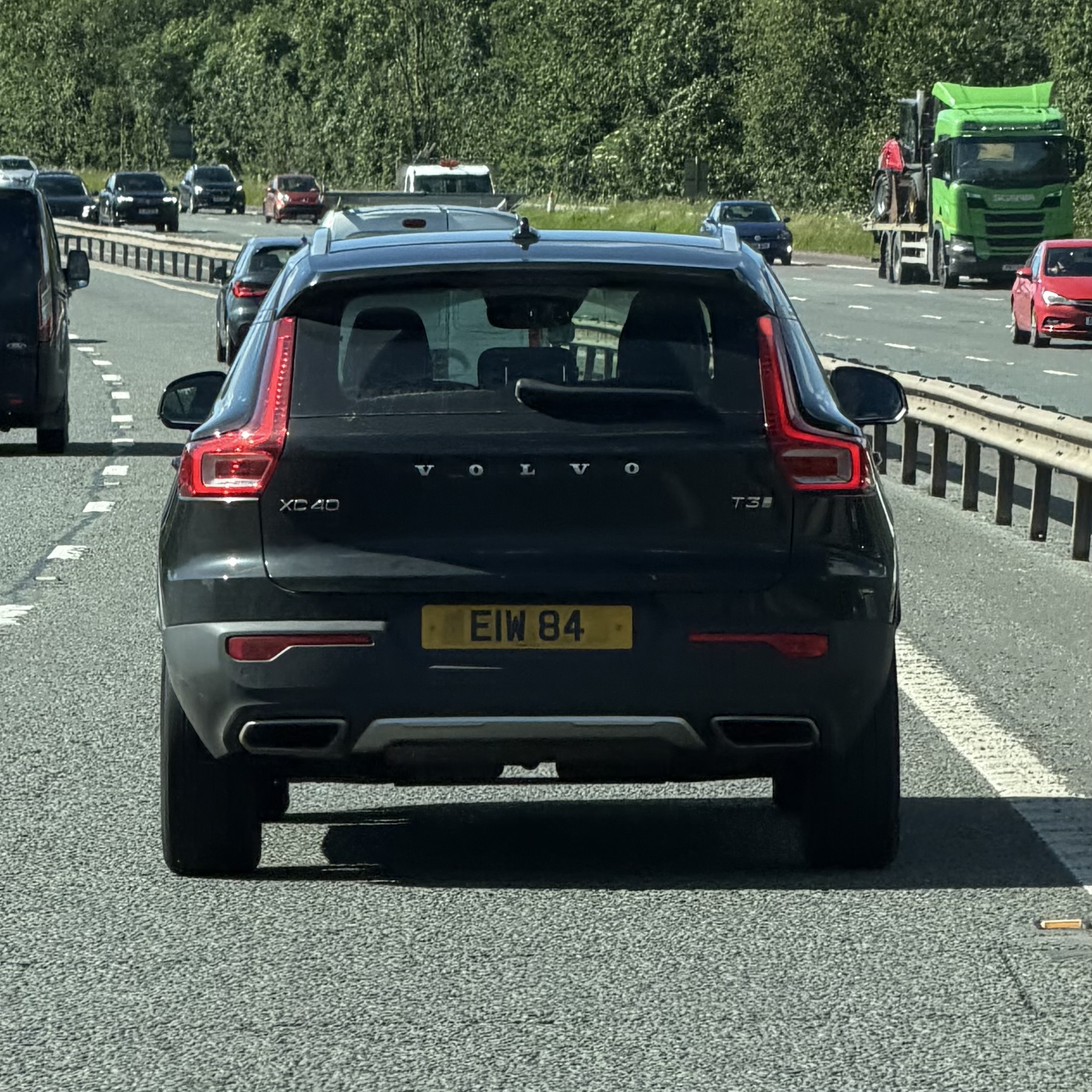 EIW 84 spotted on Volvo XC40