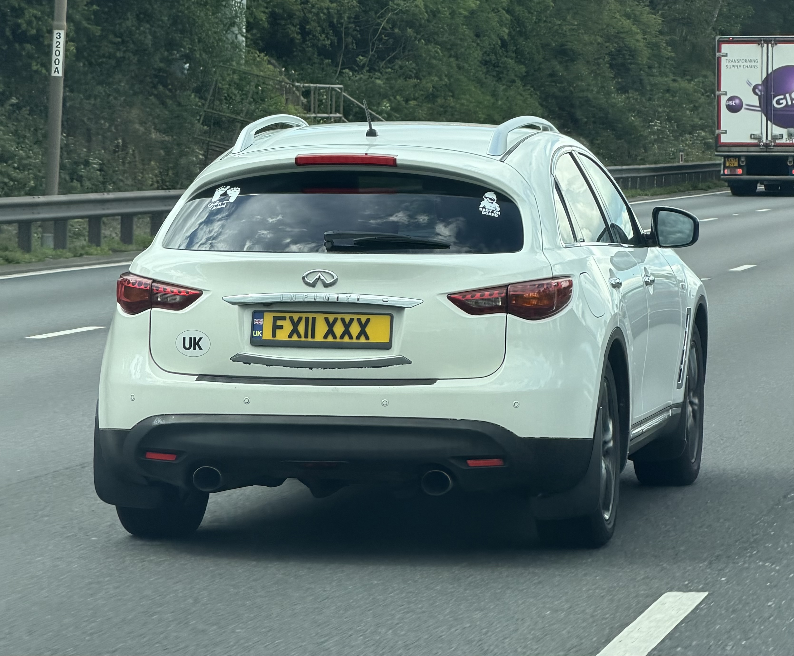 FX11 XXX spotted on Infiniti FX
