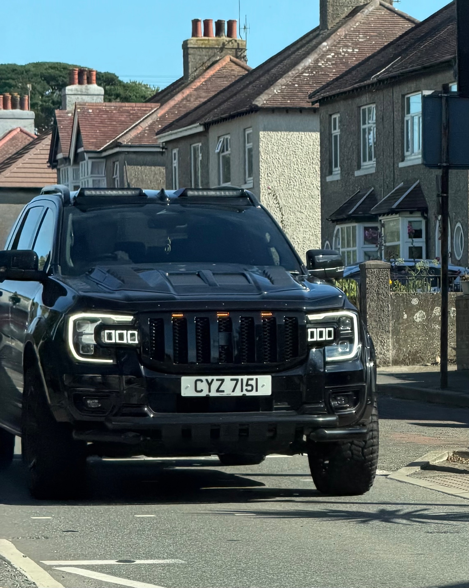 CYZ 7151 spotted on Ford Ranger