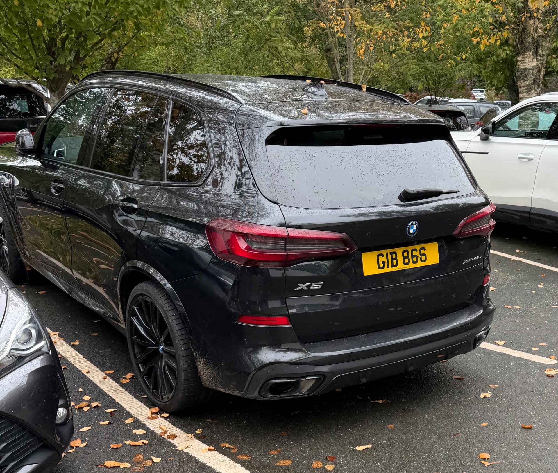 GIB 866 spotted on BMW X5