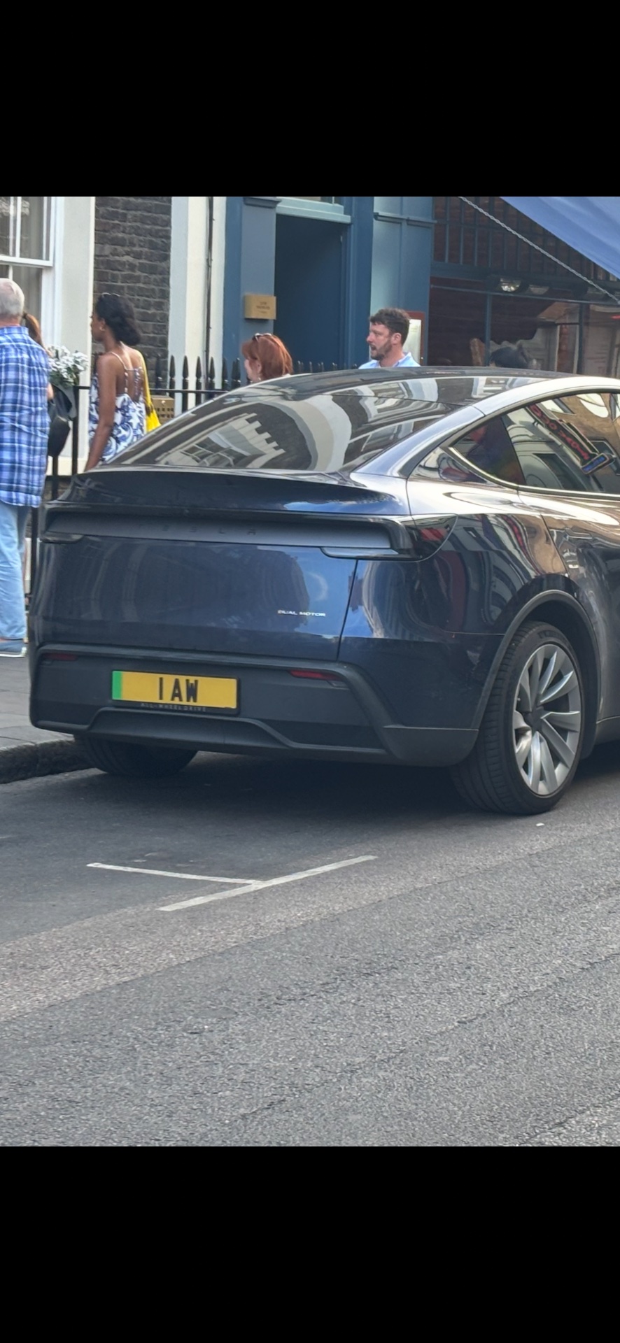 1 AW spotted on Tesla