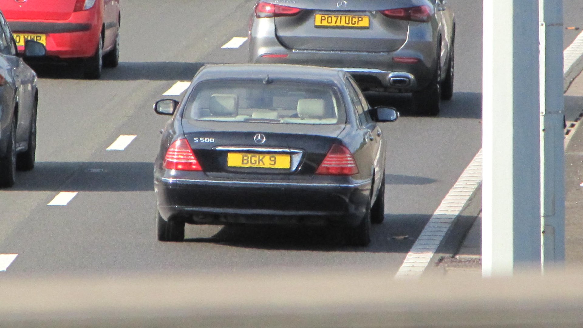 BGK 9 spotted on Mercedes-Benz S-Class