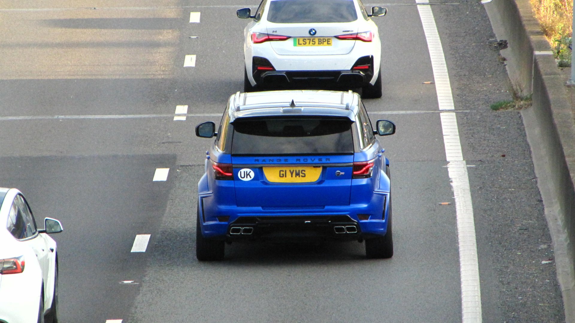 G1 YMS spotted on Land Rover Range Rover Sport