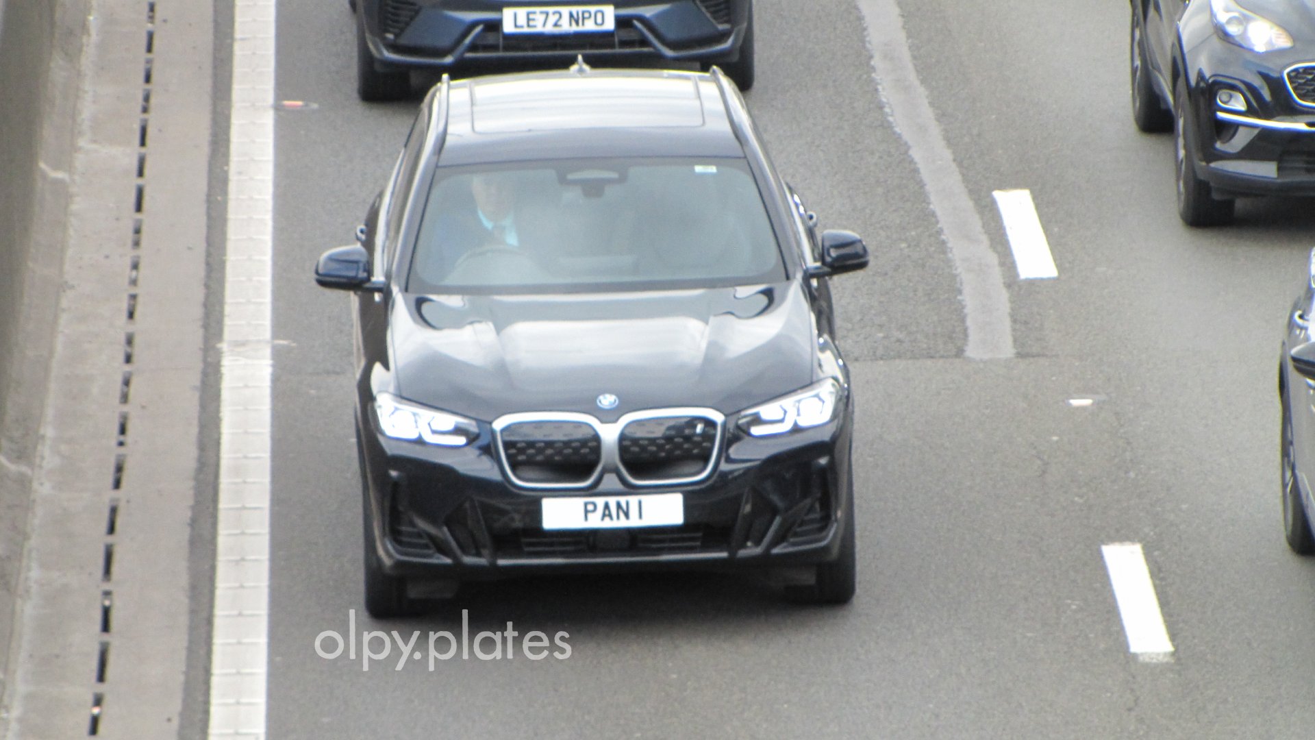 PAN 1 spotted on BMW X3