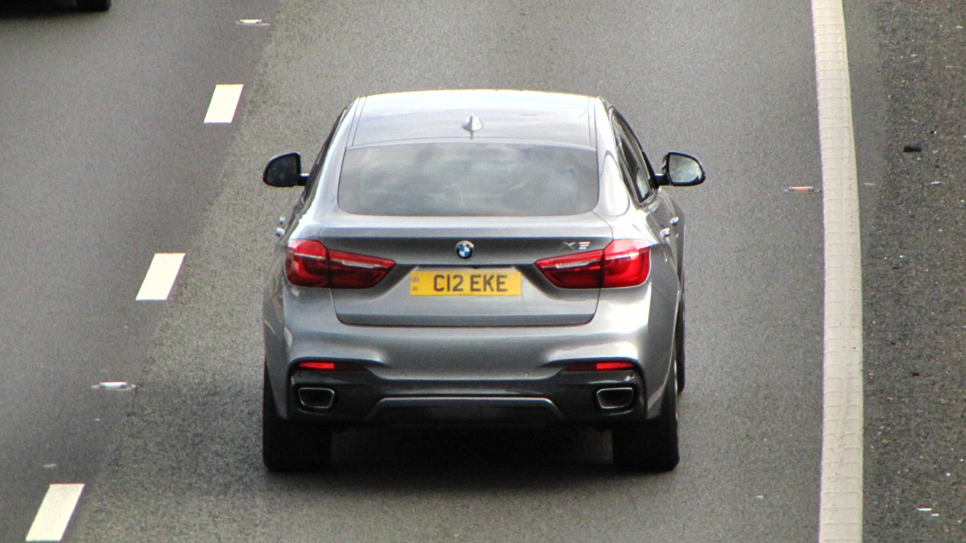 C12 EKE spotted on BMW X6