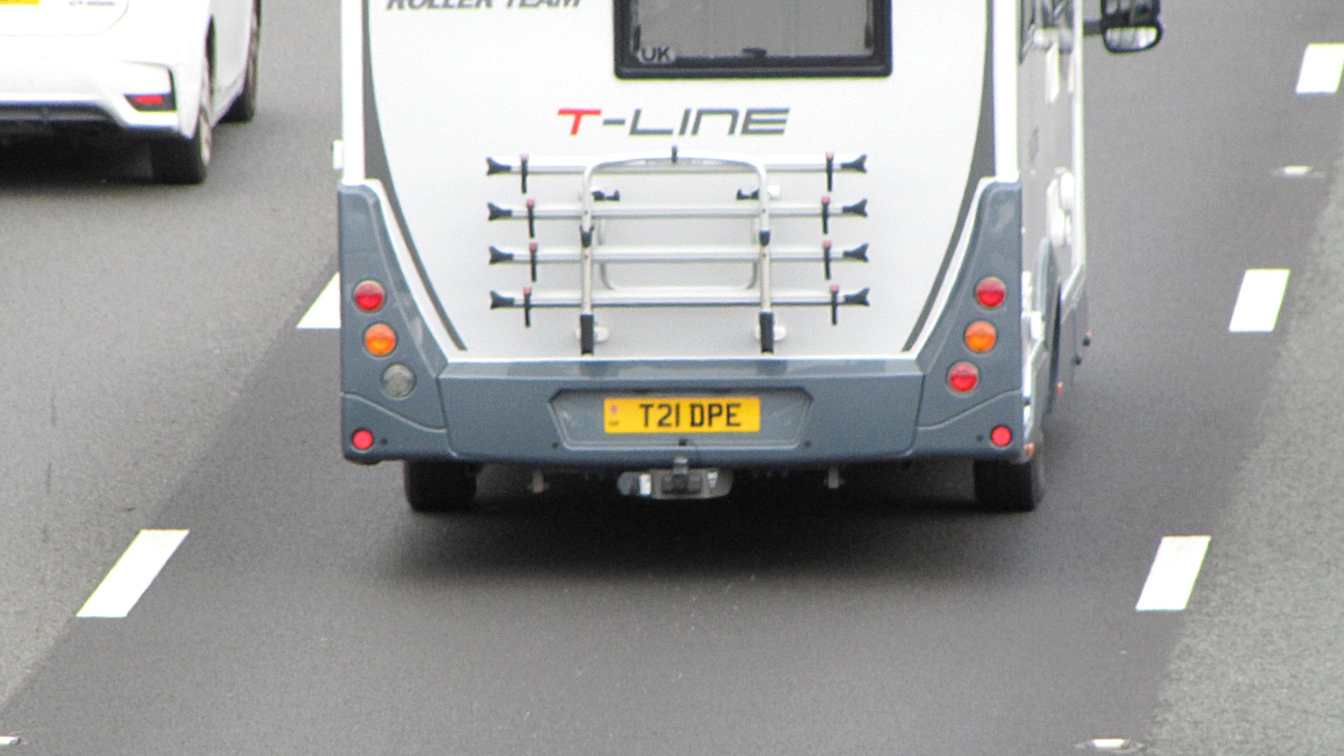 T21 DPE private number plate, spotted in Slough