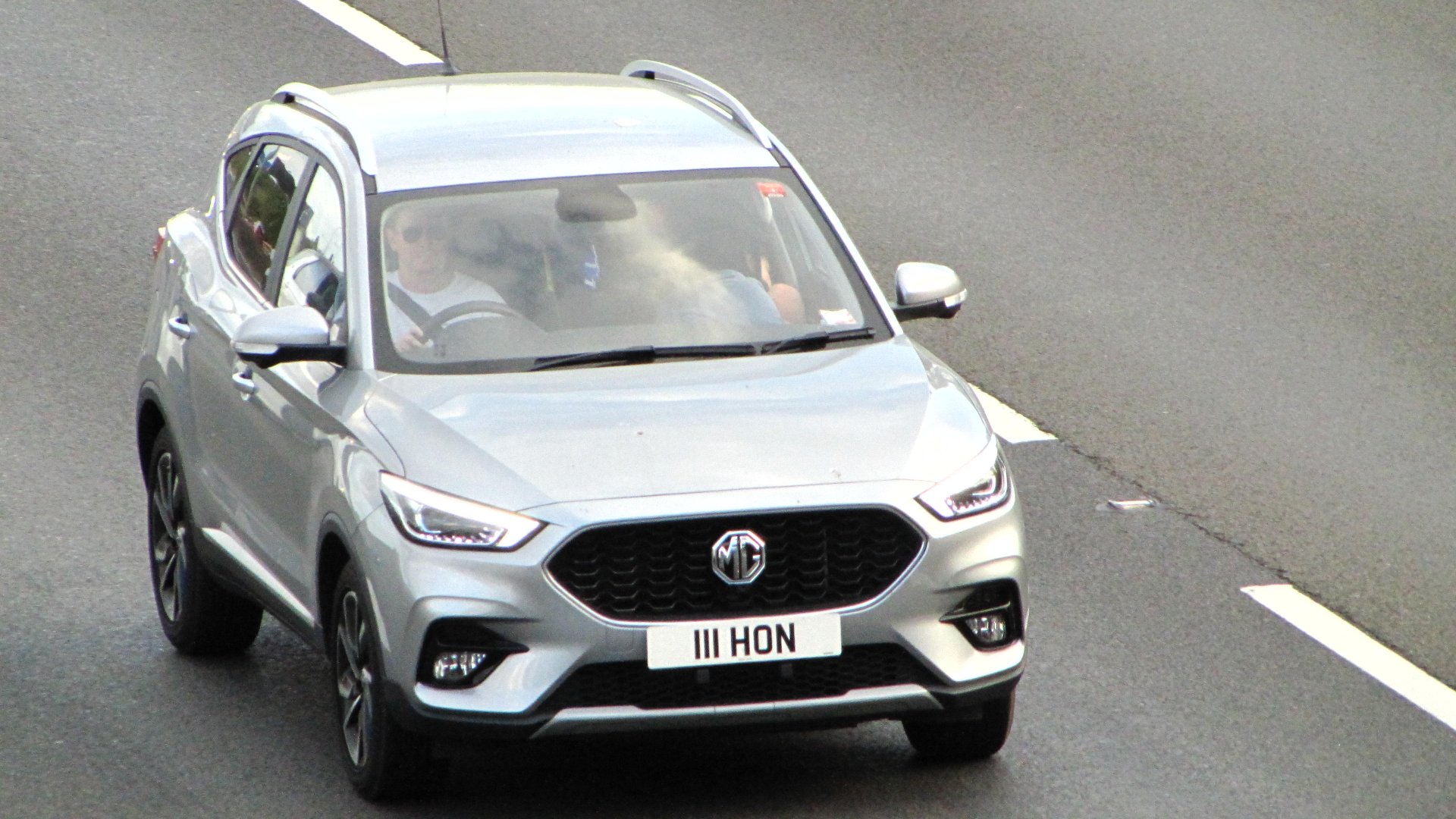 111 HON spotted on MG ZS