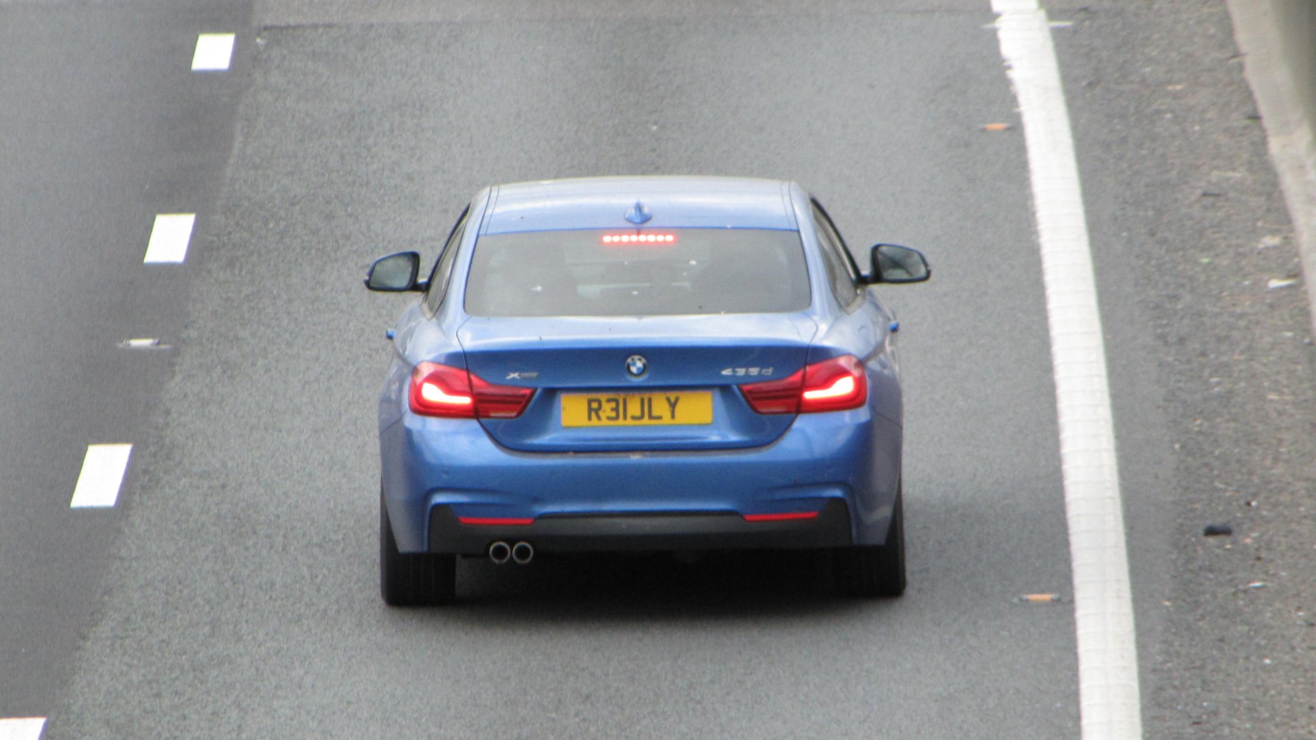 R31 JLY spotted on BMW 4 Series