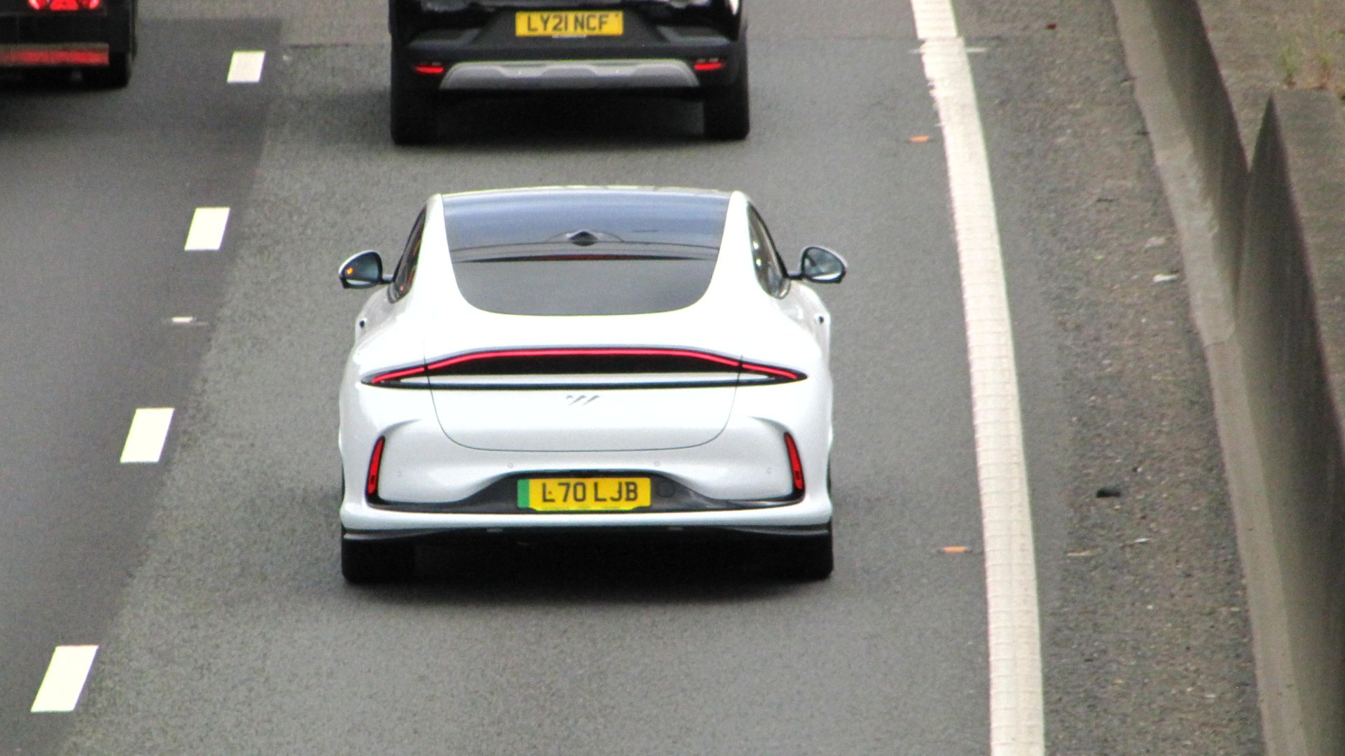 L70 LJB private number plate, spotted in Slough