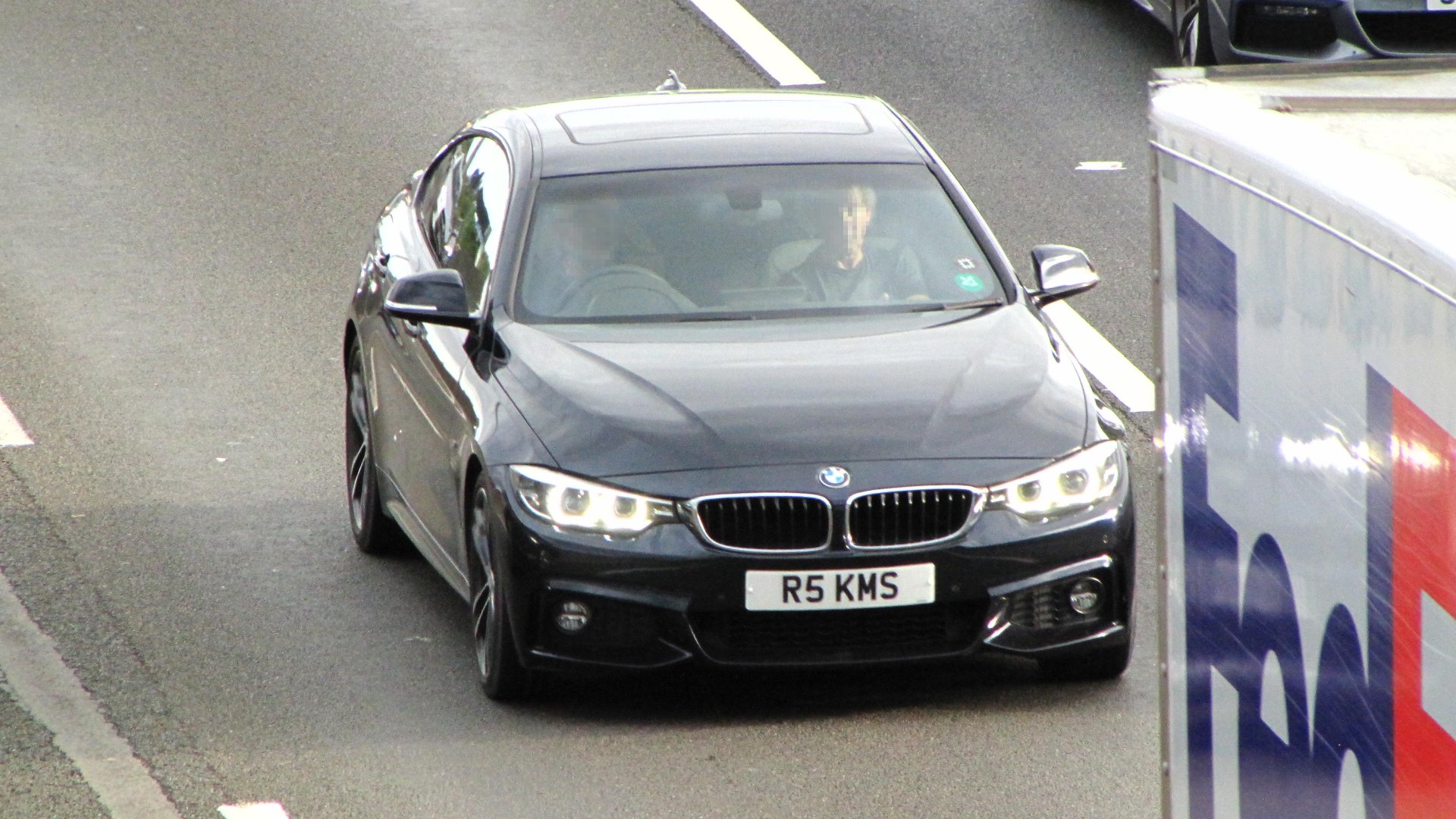 R5 KMS spotted on BMW 3 Series