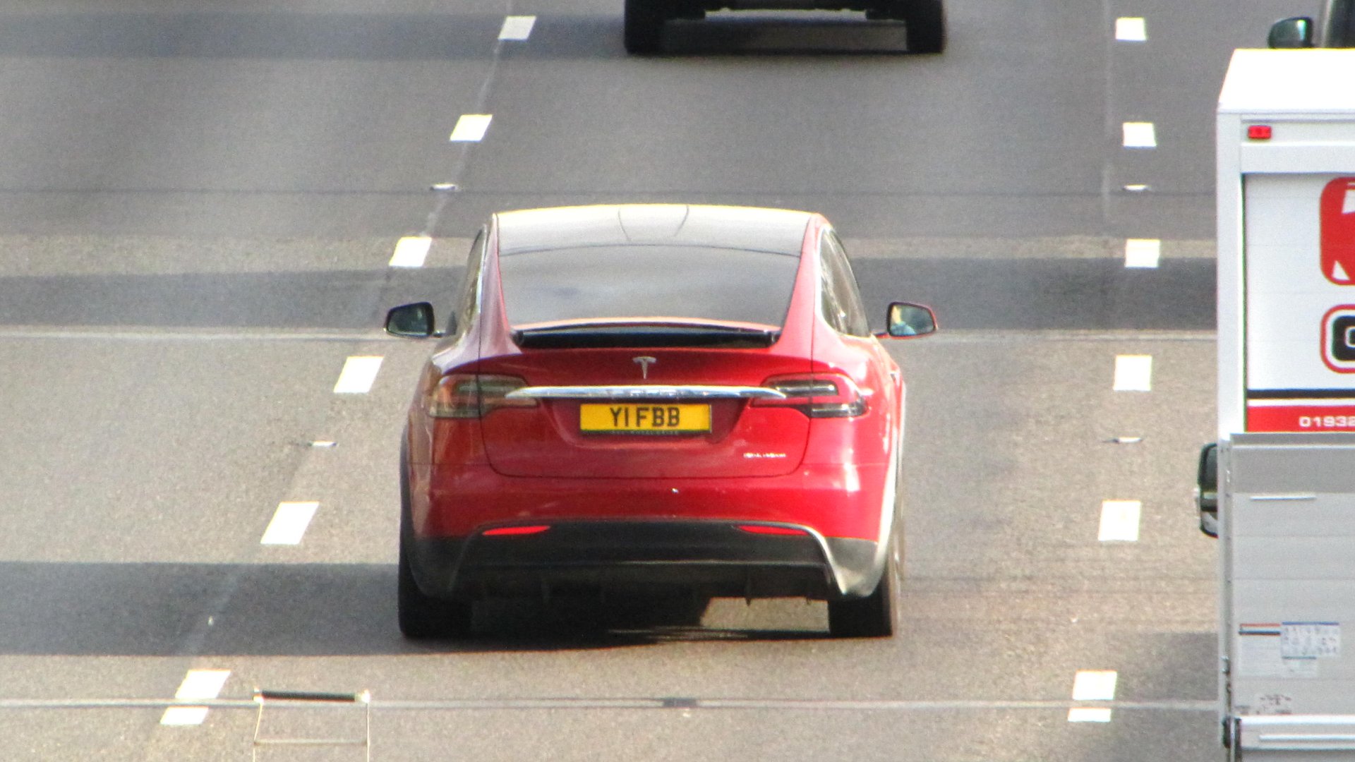 Y1 FBB spotted on Tesla Model X