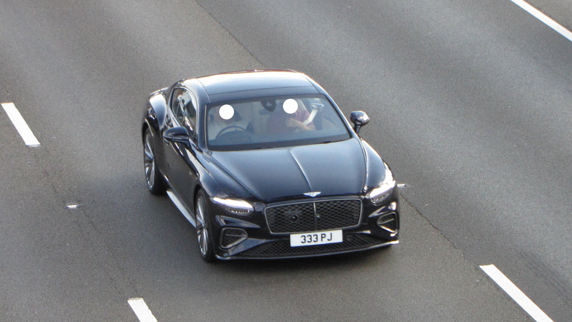 333 PJ spotted on Bentley