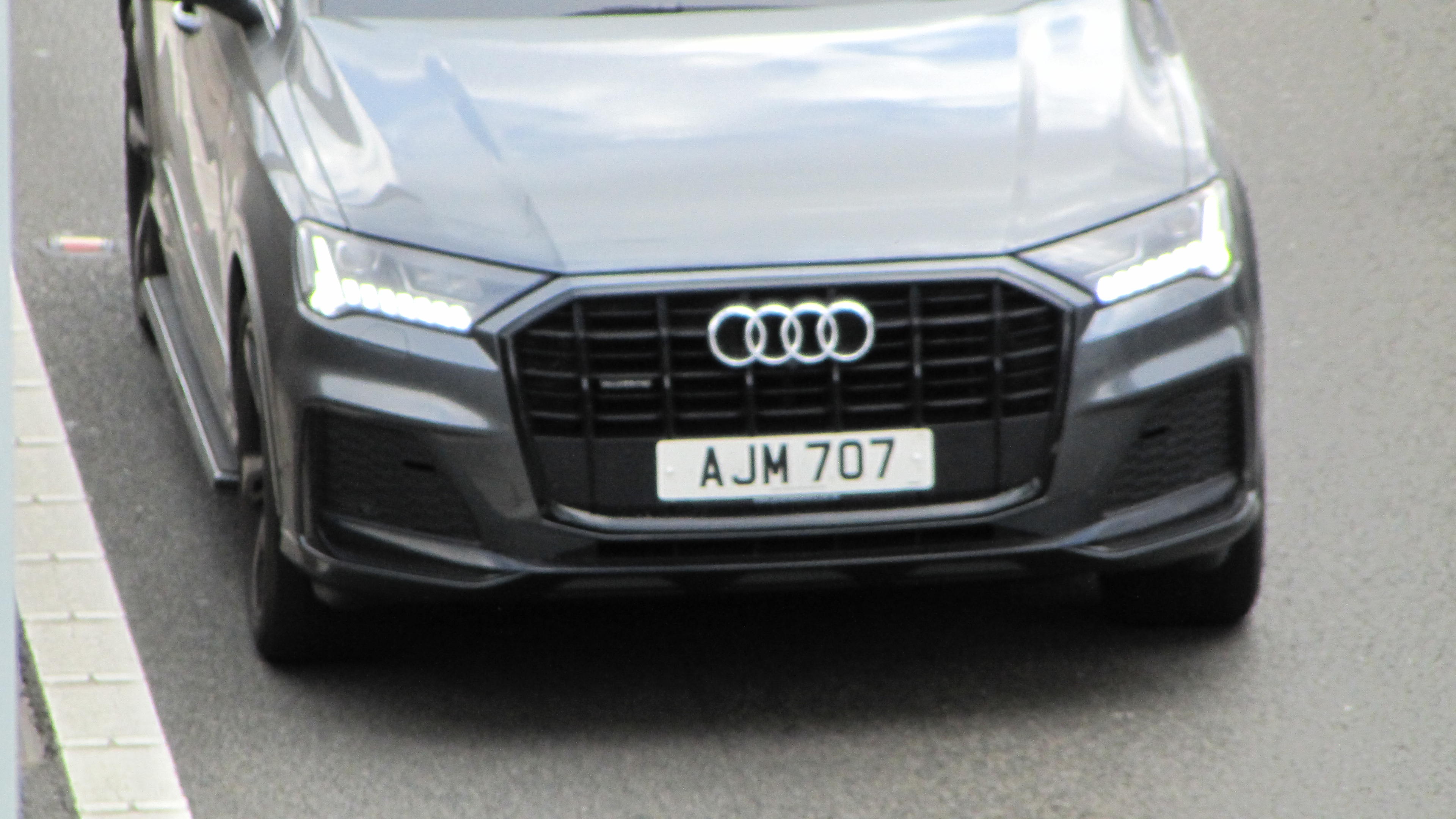 AJM 707 spotted on Audi Q7