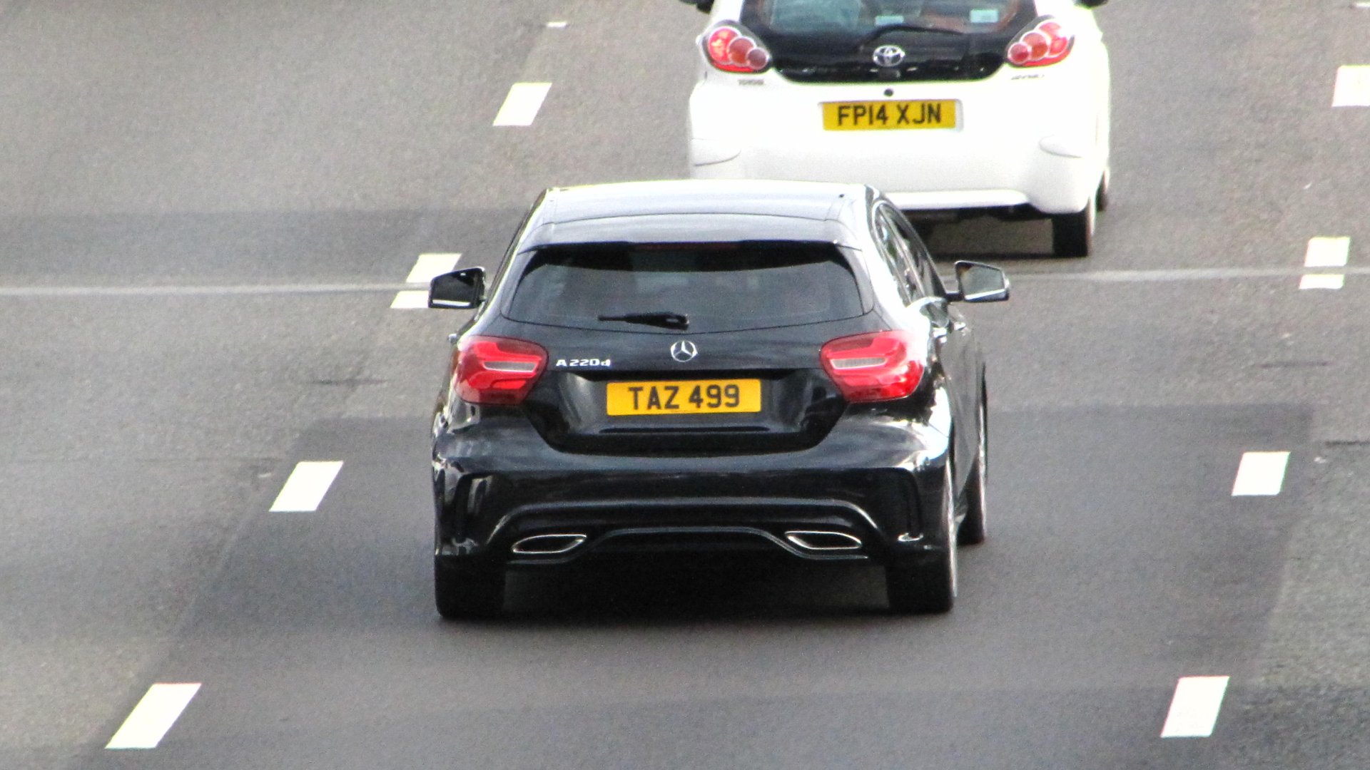 TAZ 499 spotted on Mercedes-Benz A-Class