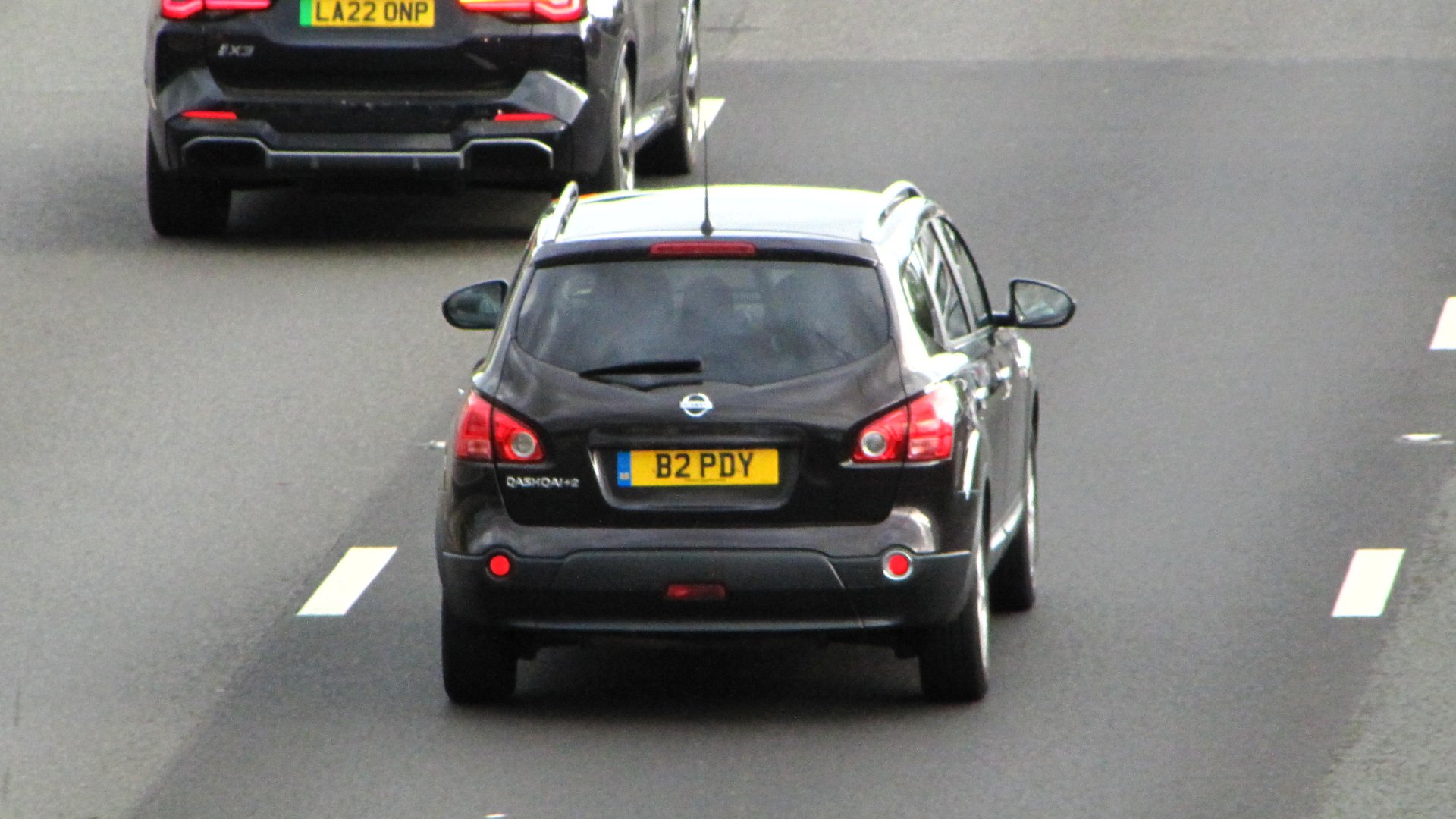 B2 PDY spotted on Nissan Qashqai