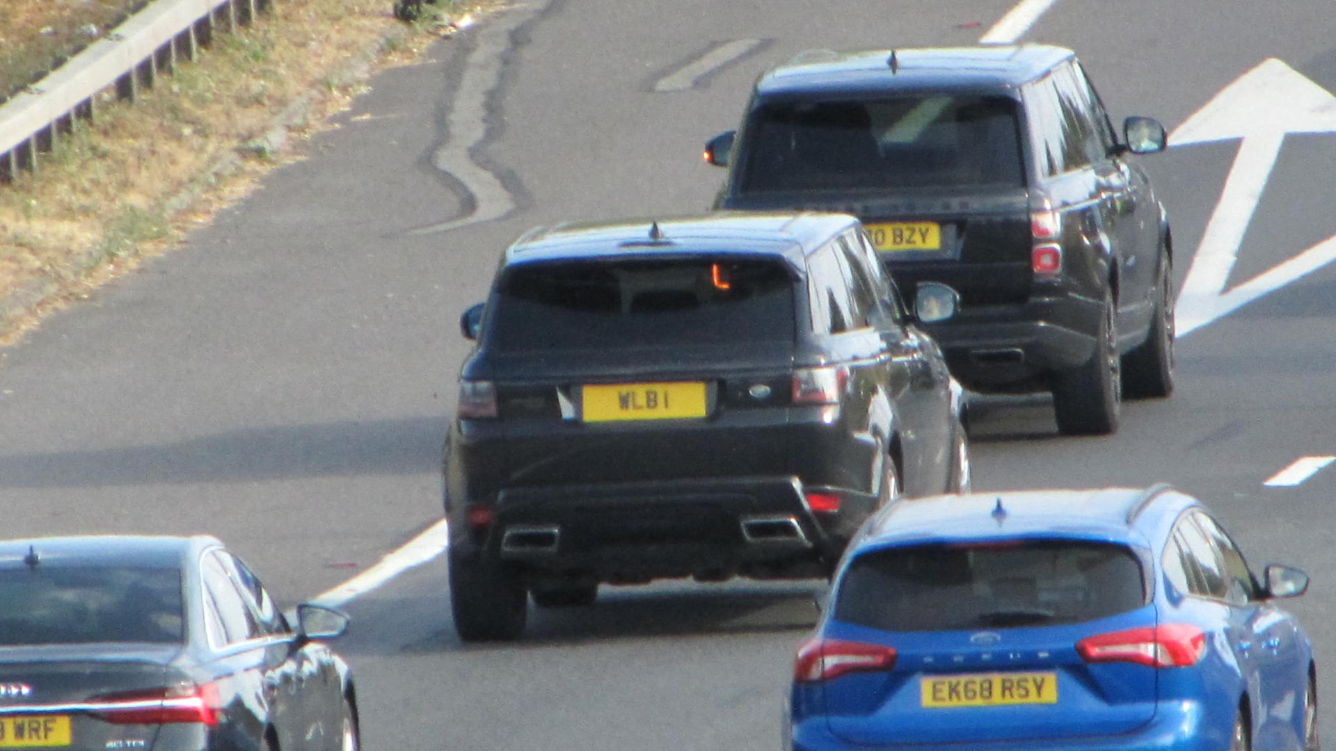 WLB 1 spotted on Land Rover