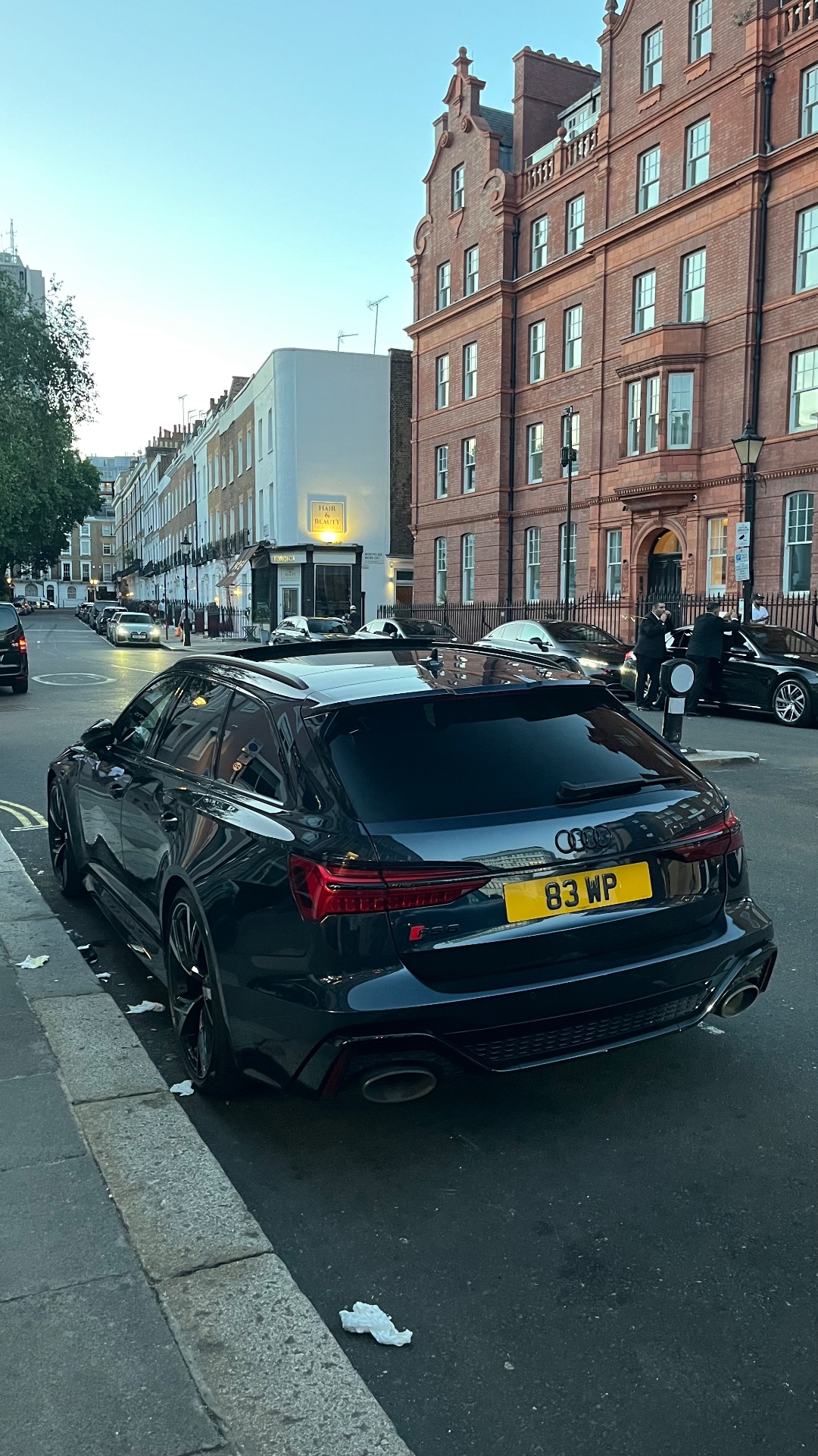 83 WP spotted on Audi RS6