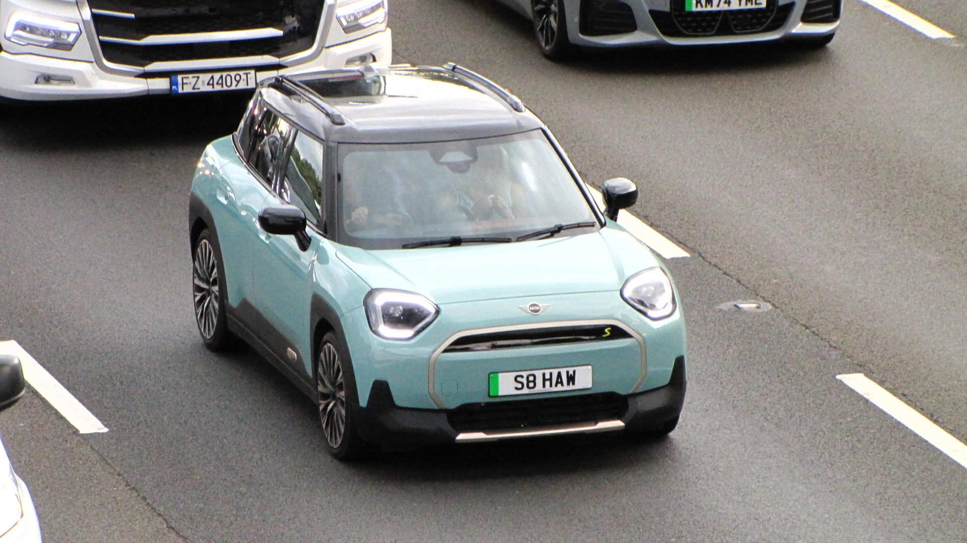 S8 HAW spotted on Mini Countryman