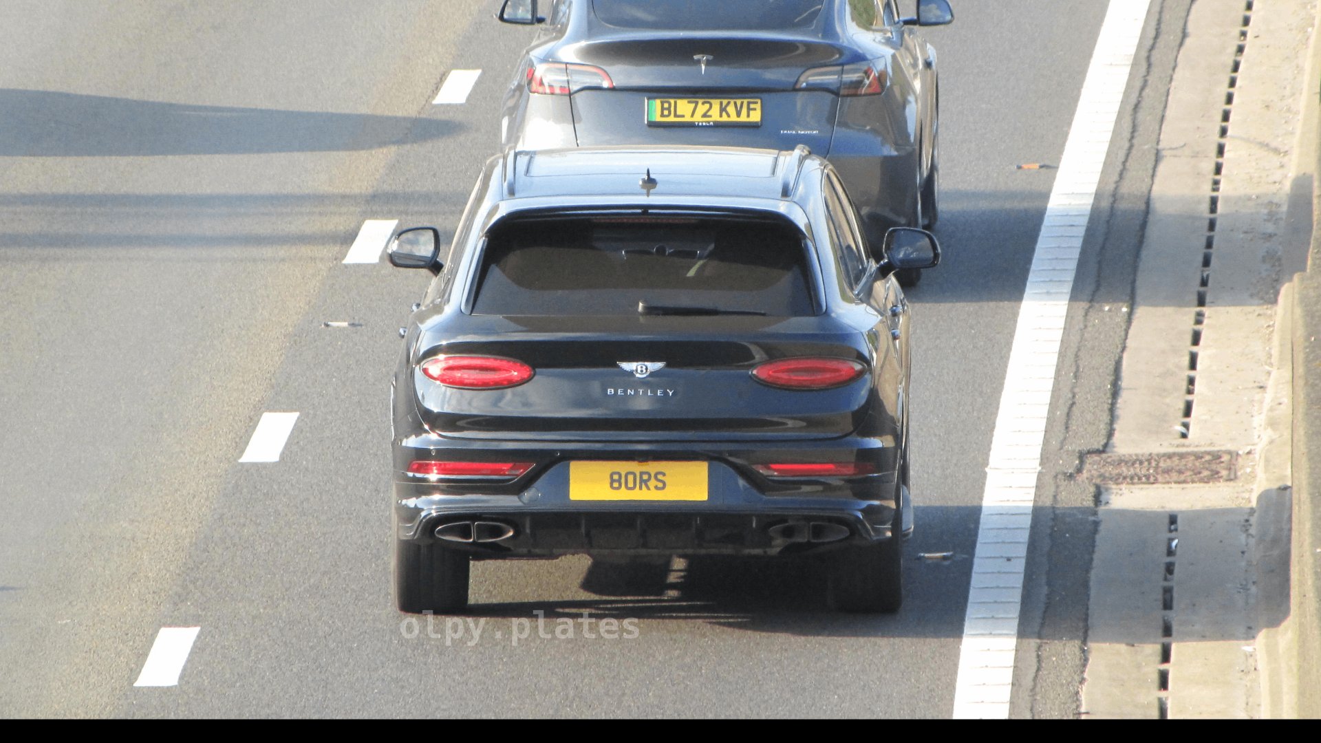 80 RS spotted on Bentley Bentayga